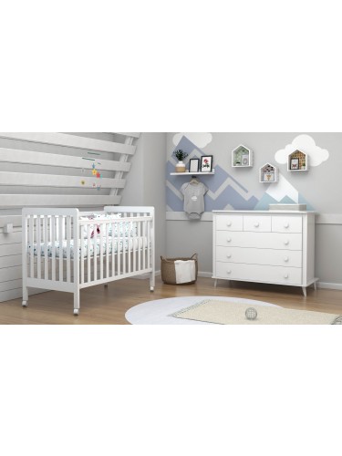 חדר לתינוק קסם לבן
