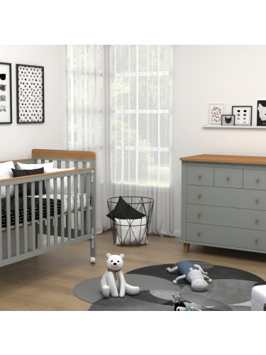 חדר לתינוק שפילד אפור טבעי