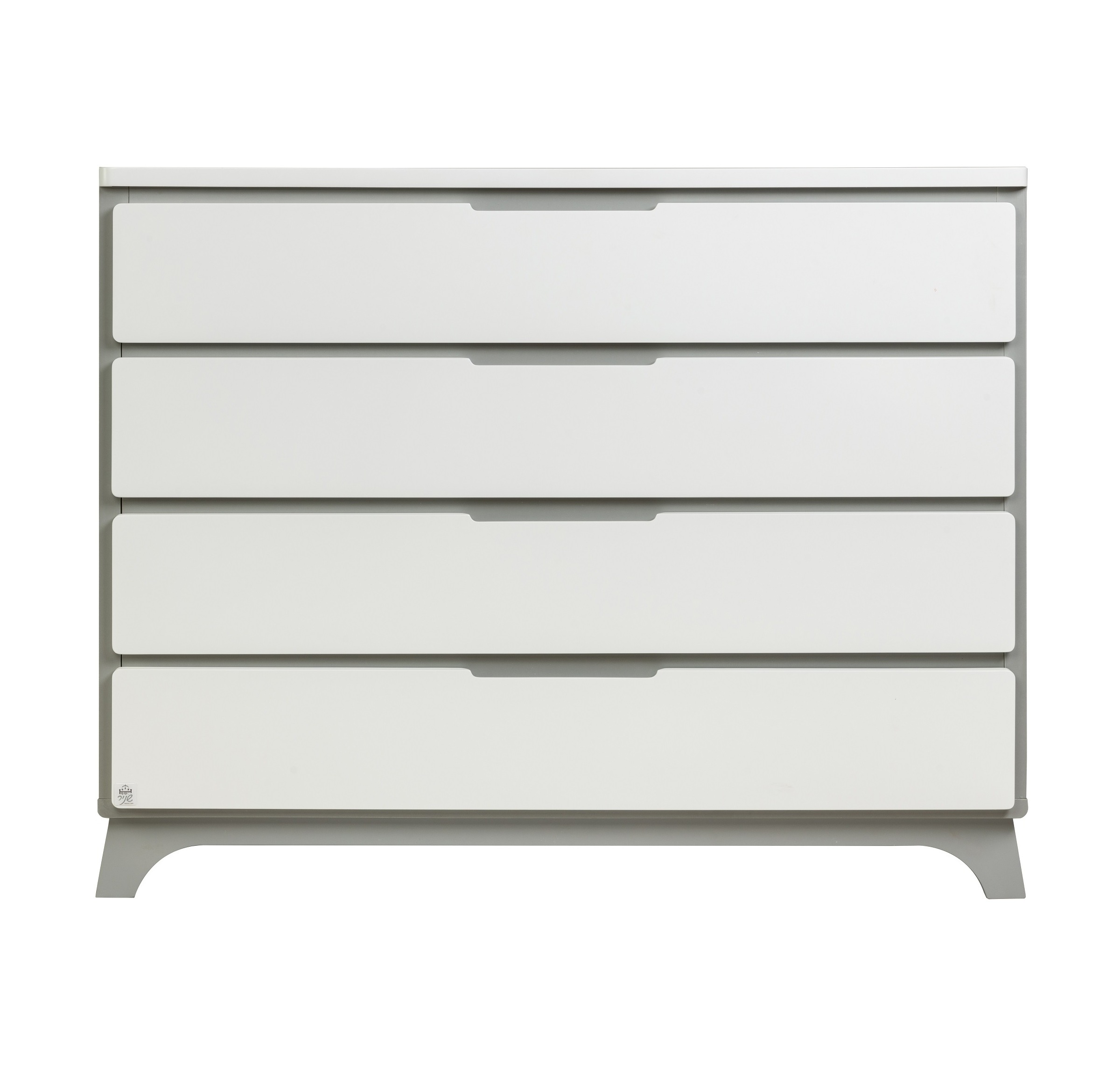 שידה אילן לבן אפור- מסילות לאגר