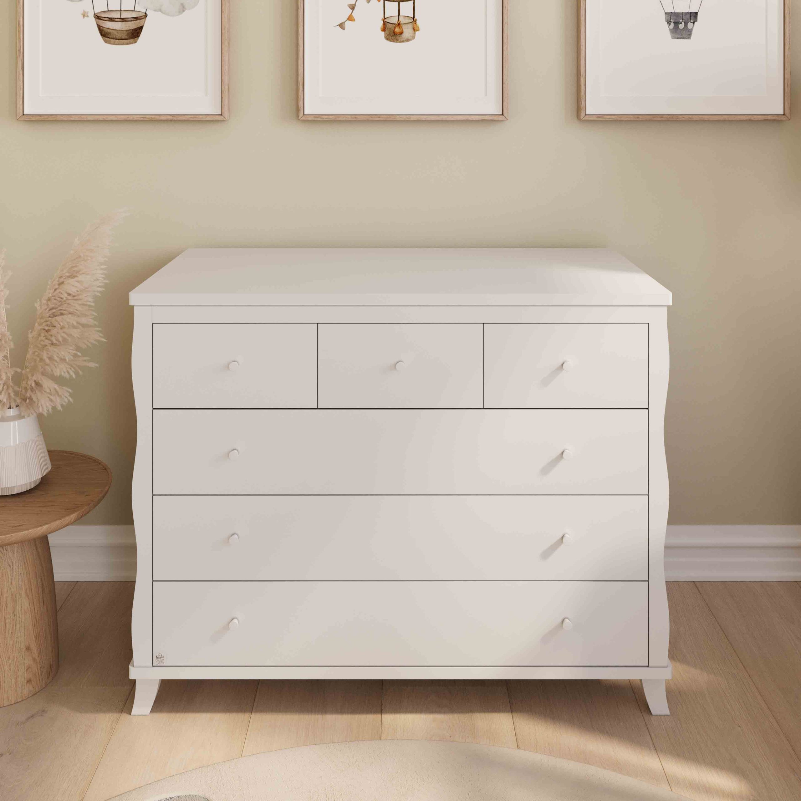 Baby Room and Transition Tamar White COLLECTION 2025 - Bed out of stock חדר לתינוק ומעבר תמר לבן COLLECTION 2025 - מיטה חסרה במלאי