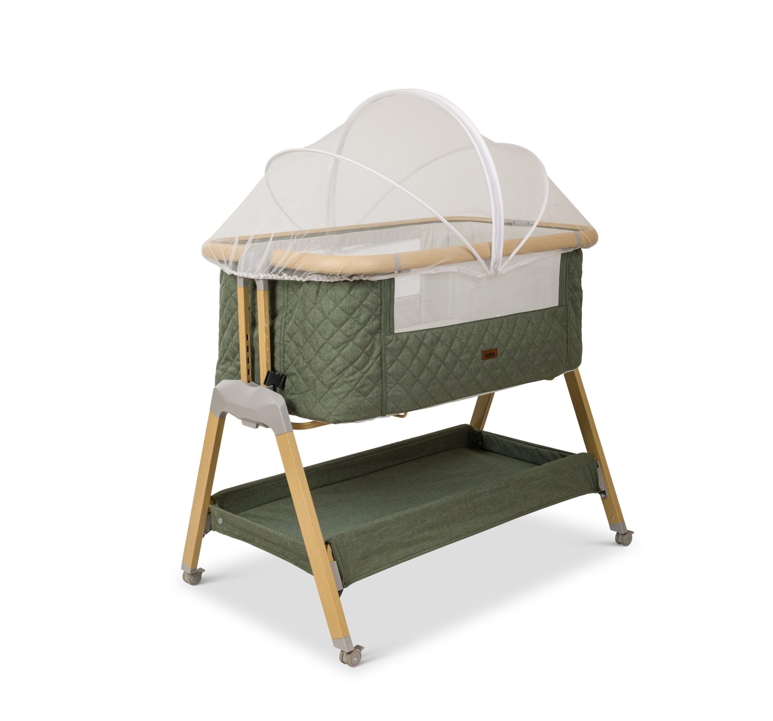 עריסה נצמדת BÉBÉ דגם לאקס צבע בז'