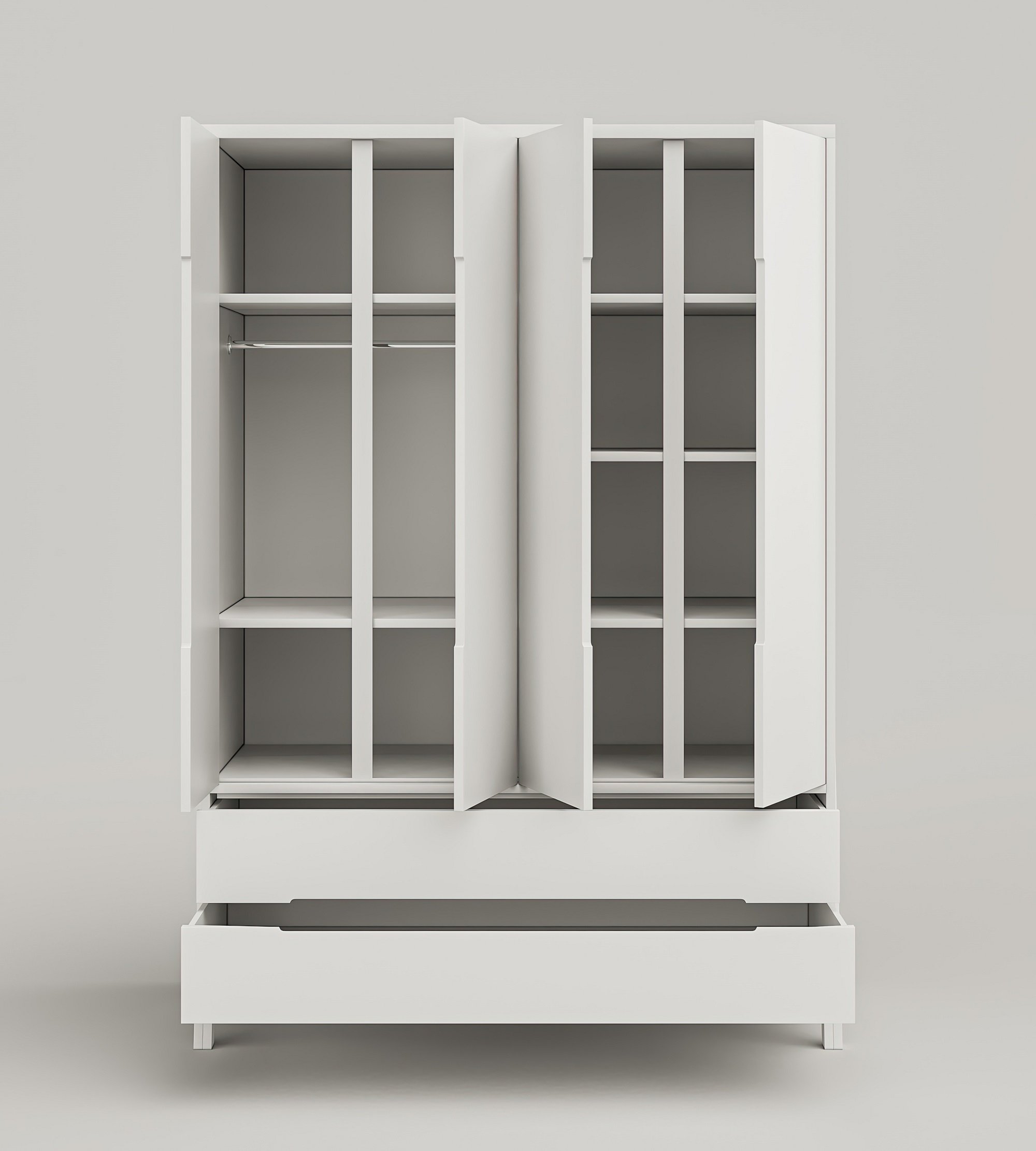 חדר שינה לתינוק רומא- טריקה שקטה כולל מיטת מעבר