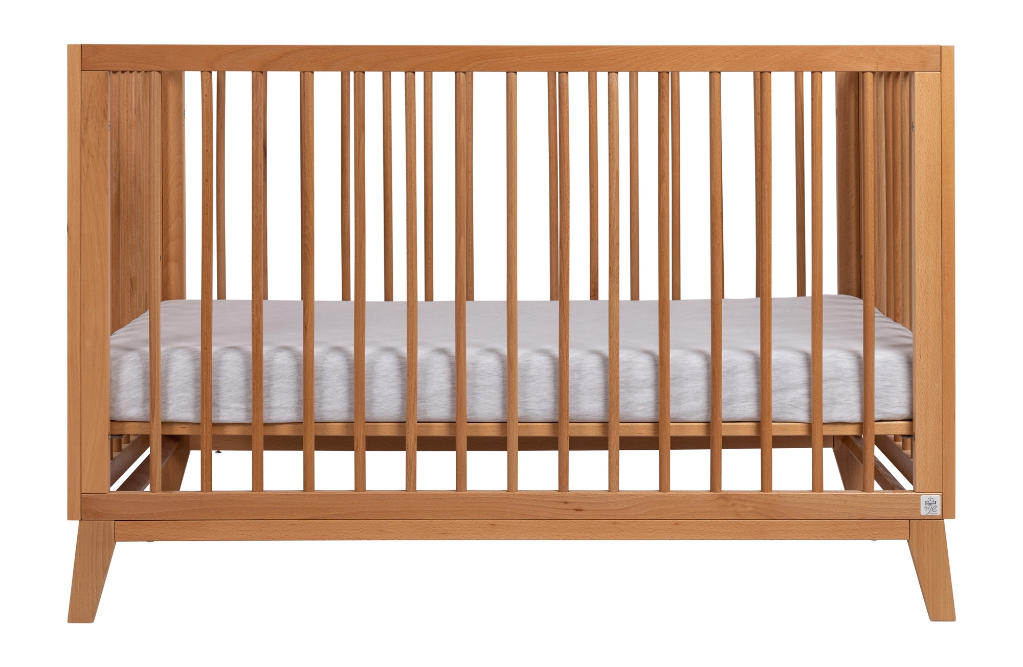 מיטת תינוק וויני לבן טבעי