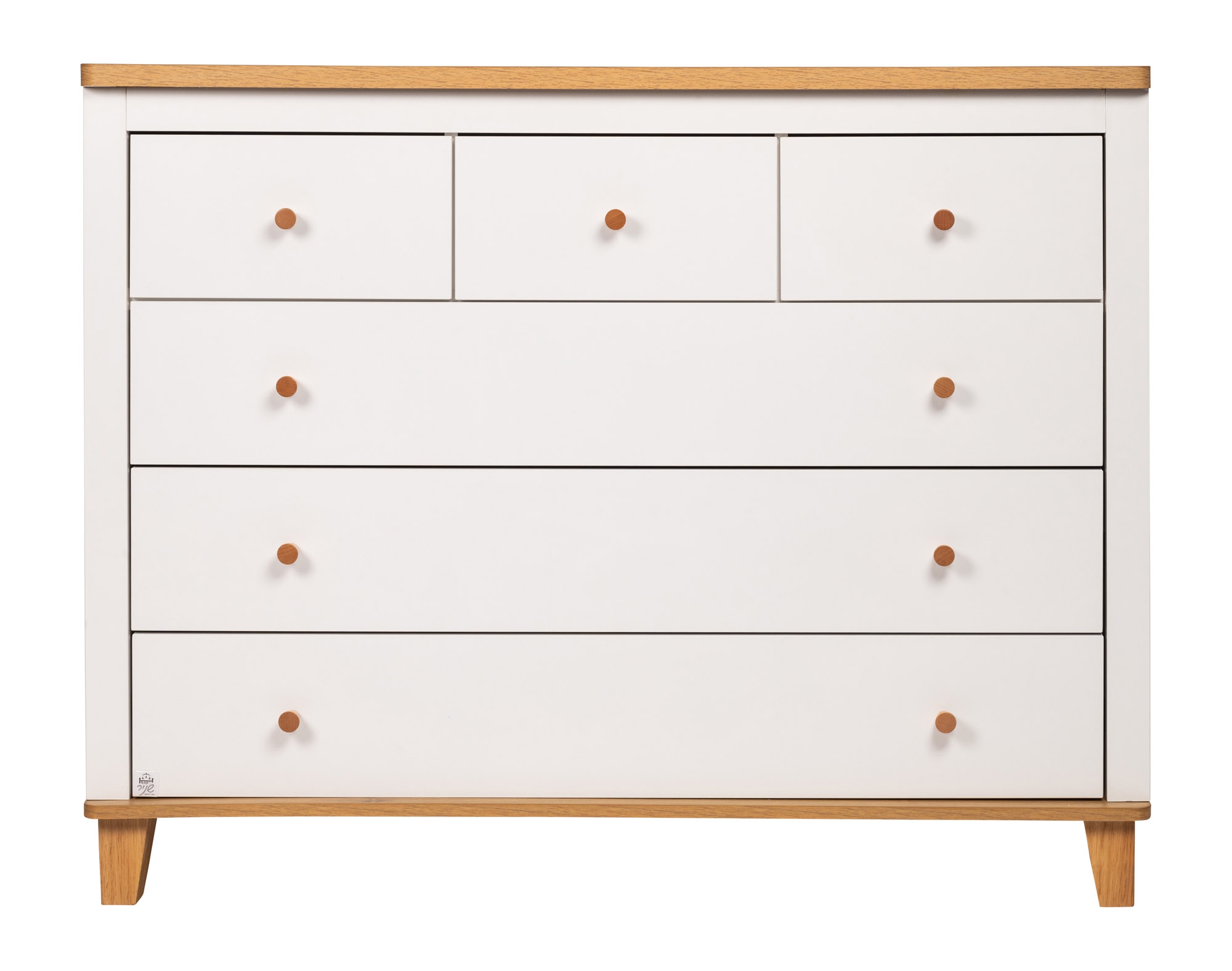 שידה גלעד - שחור טבעי- מסילות לאגר