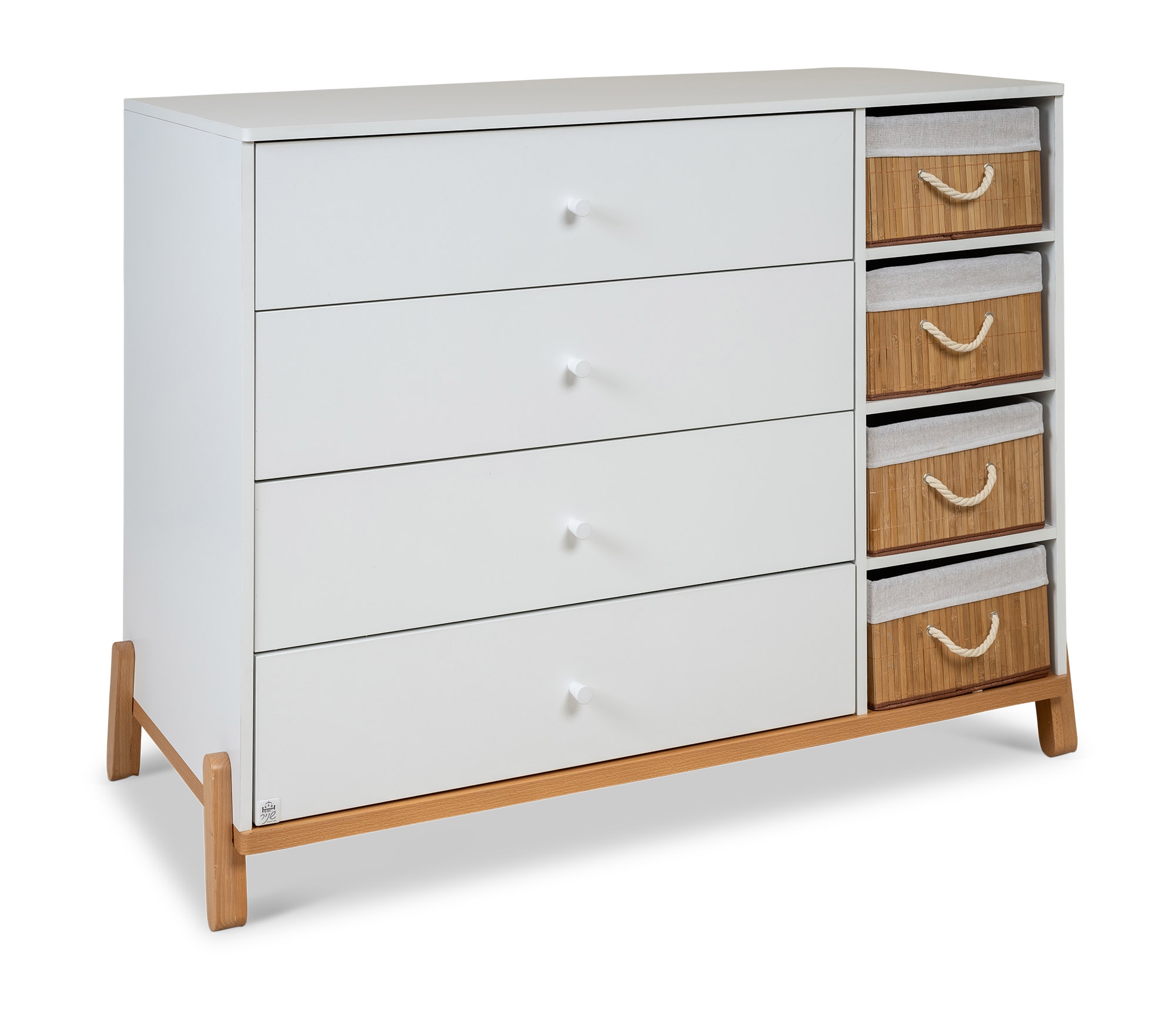 שידה אחסנה אורבינו- מסילות טריקה שקטה