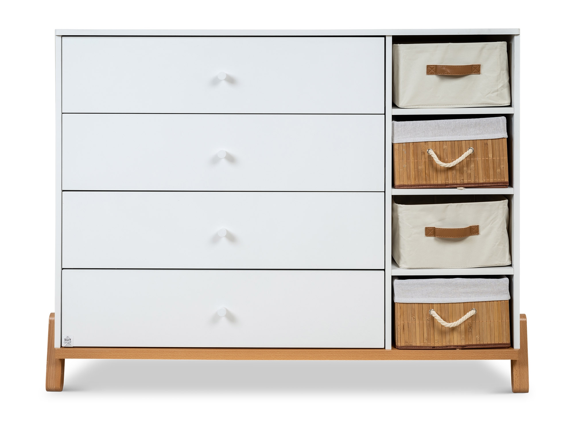 שידה אחסנה אורבינו- מסילות טריקה שקטה