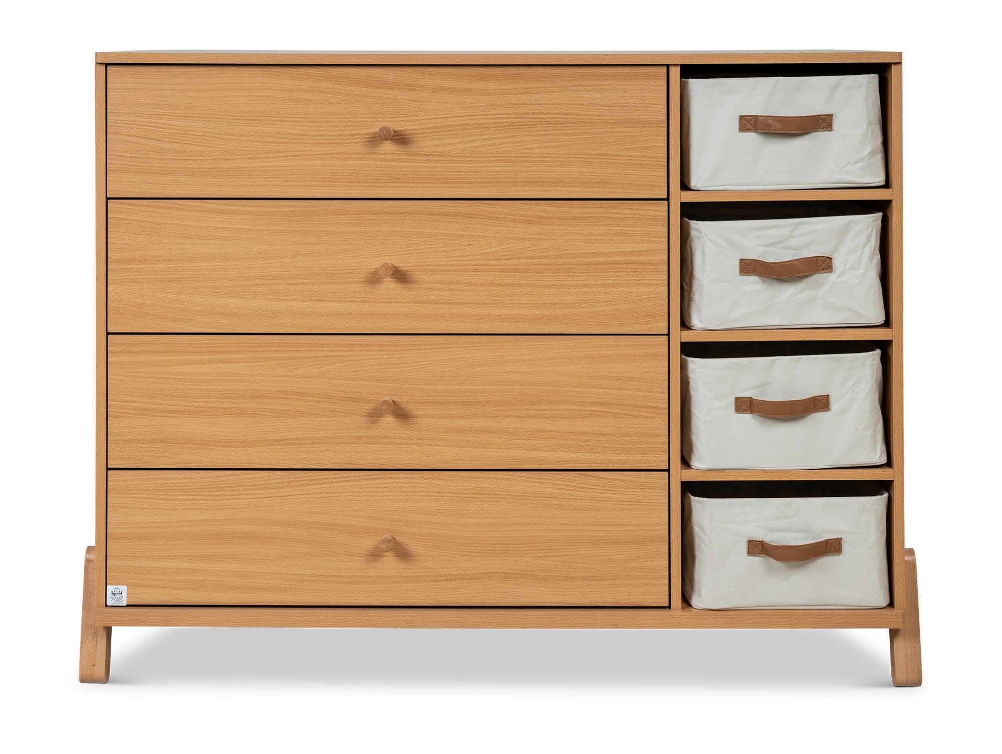 שידה אחסנה אורבינו- מסילות טריקה שקטה