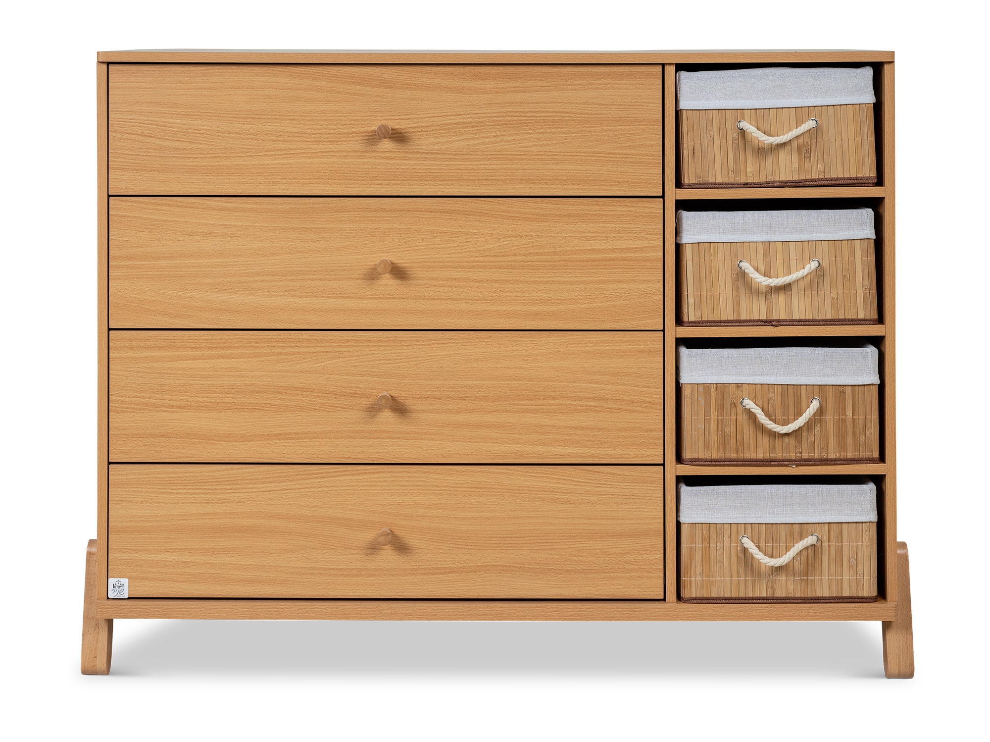 שידה אחסנה אורבינו- מסילות טריקה שקטה