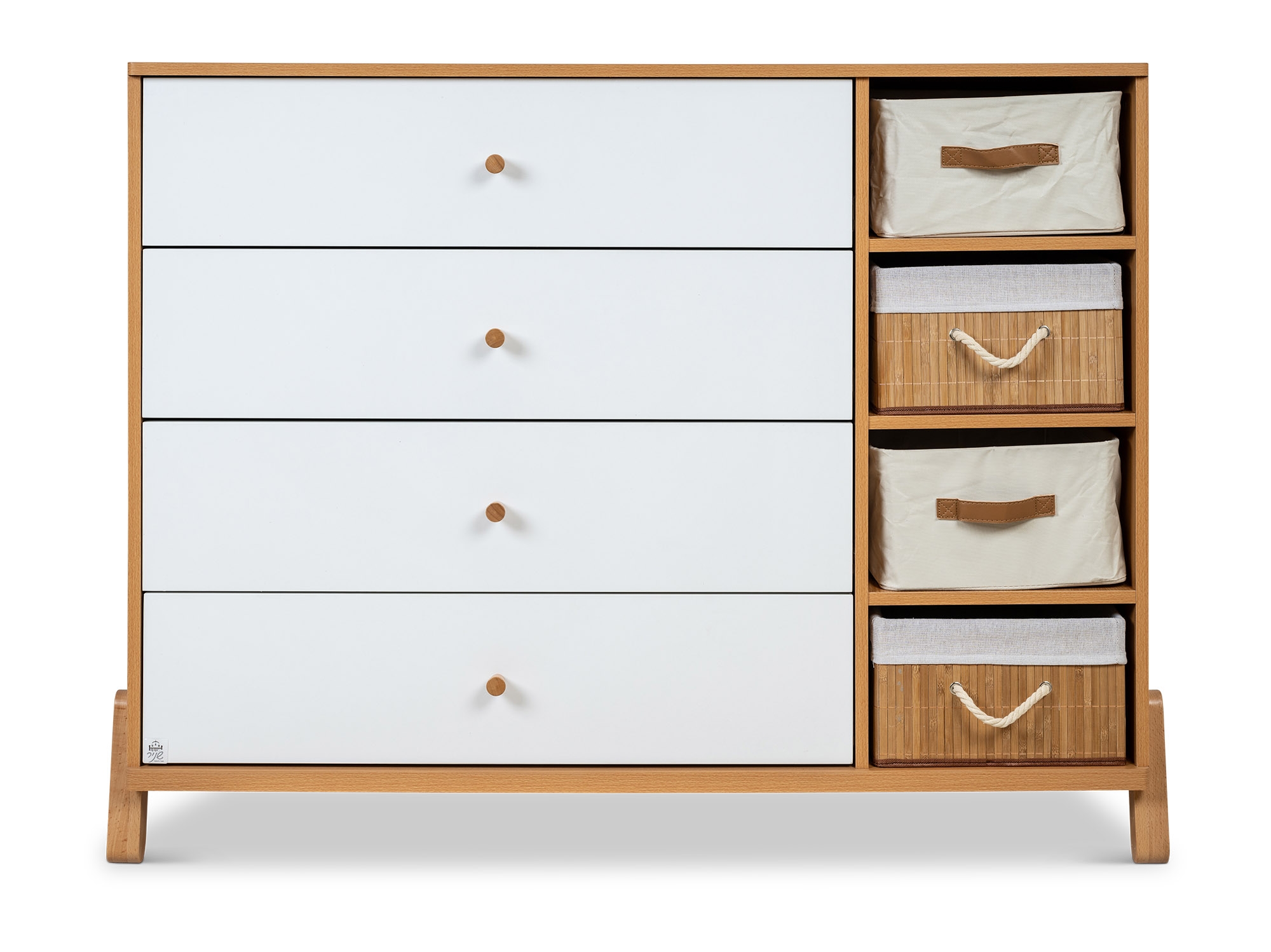 שידה אחסנה אורבינו- מסילות טריקה שקטה