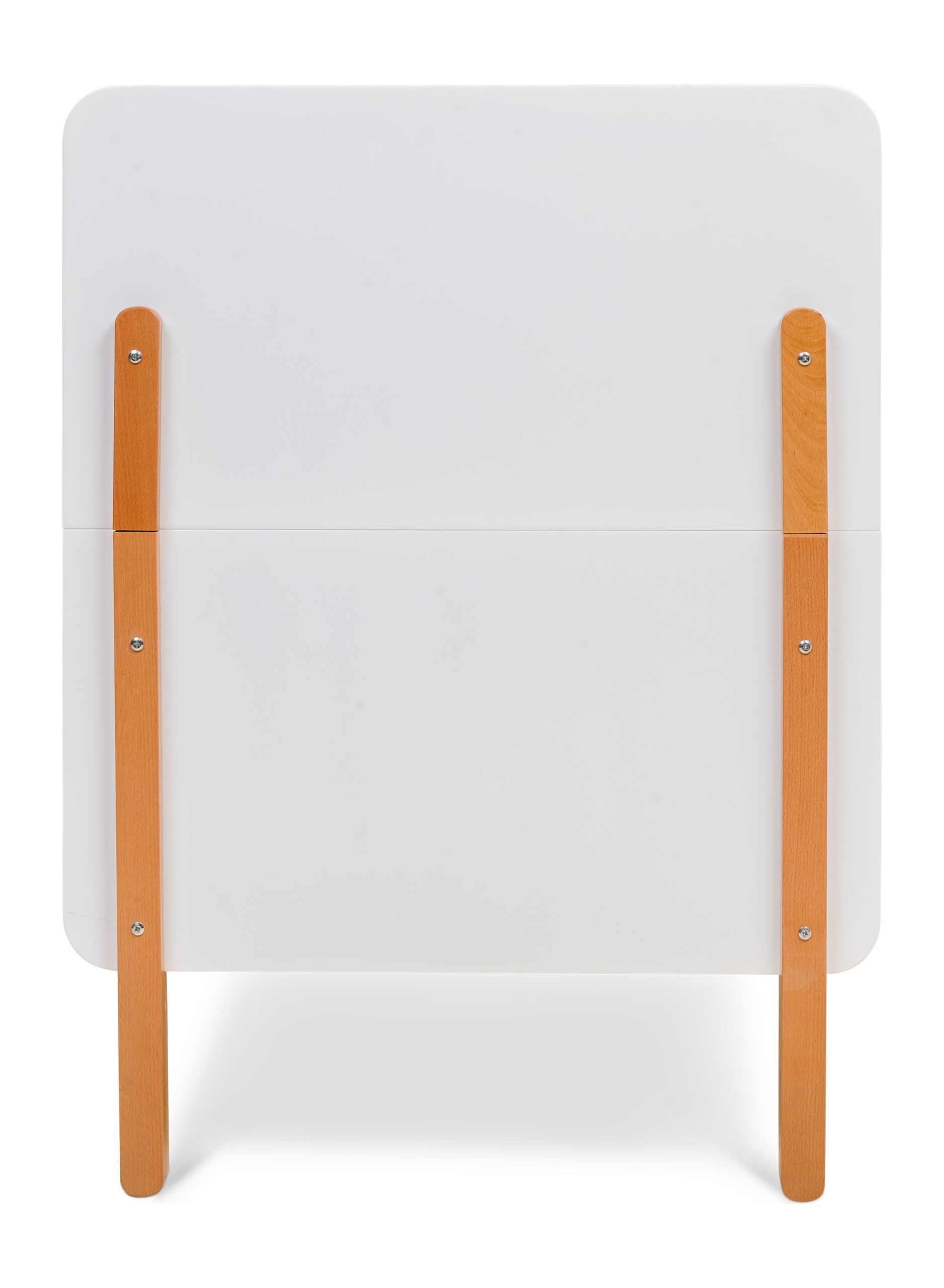 מיטת תינוק 2 ב 1- וינה לבן טבעי- BACK IN STOCK