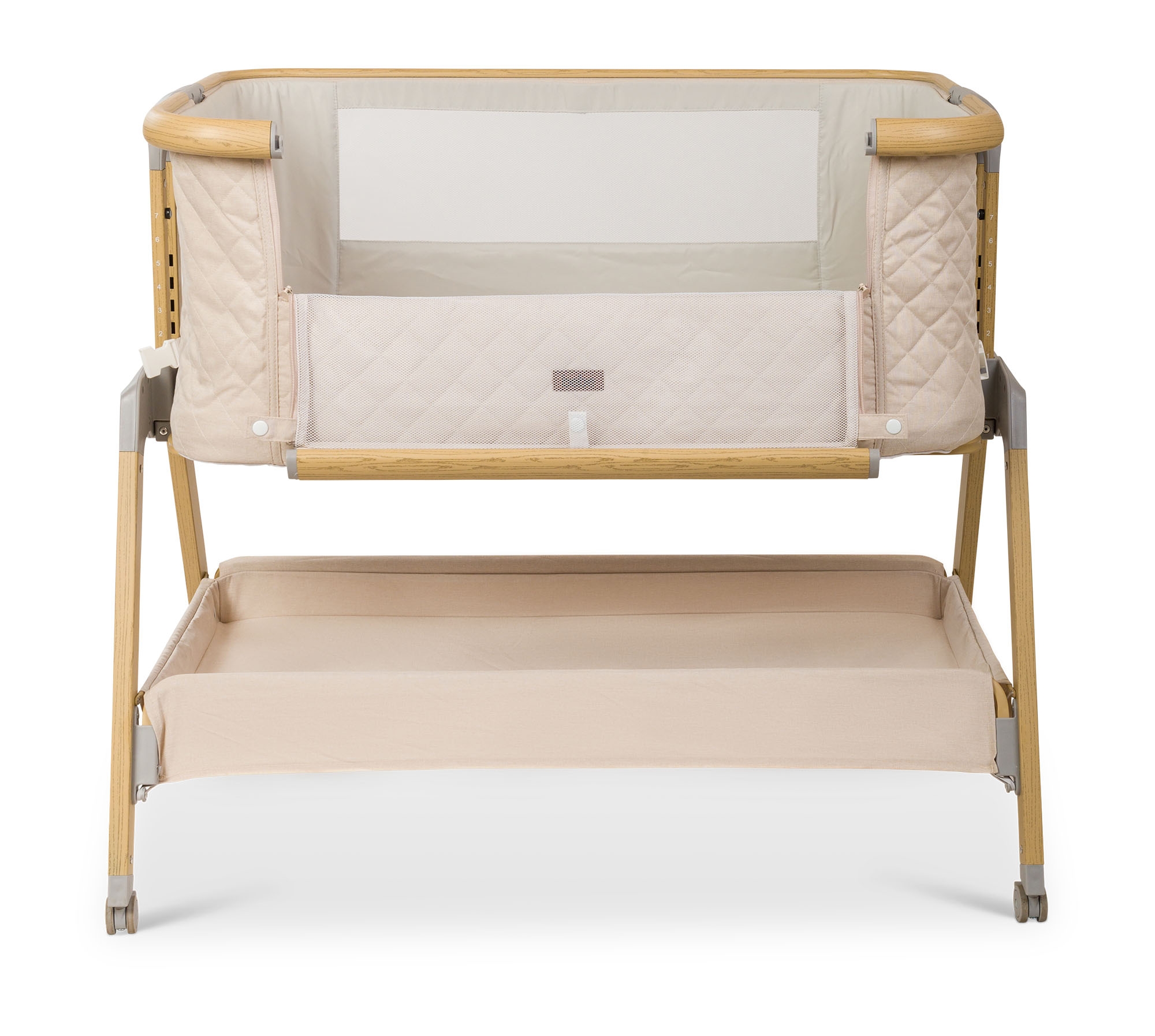 עריסה נצמדת BÉBÉ דגם לאקס צבע בז'