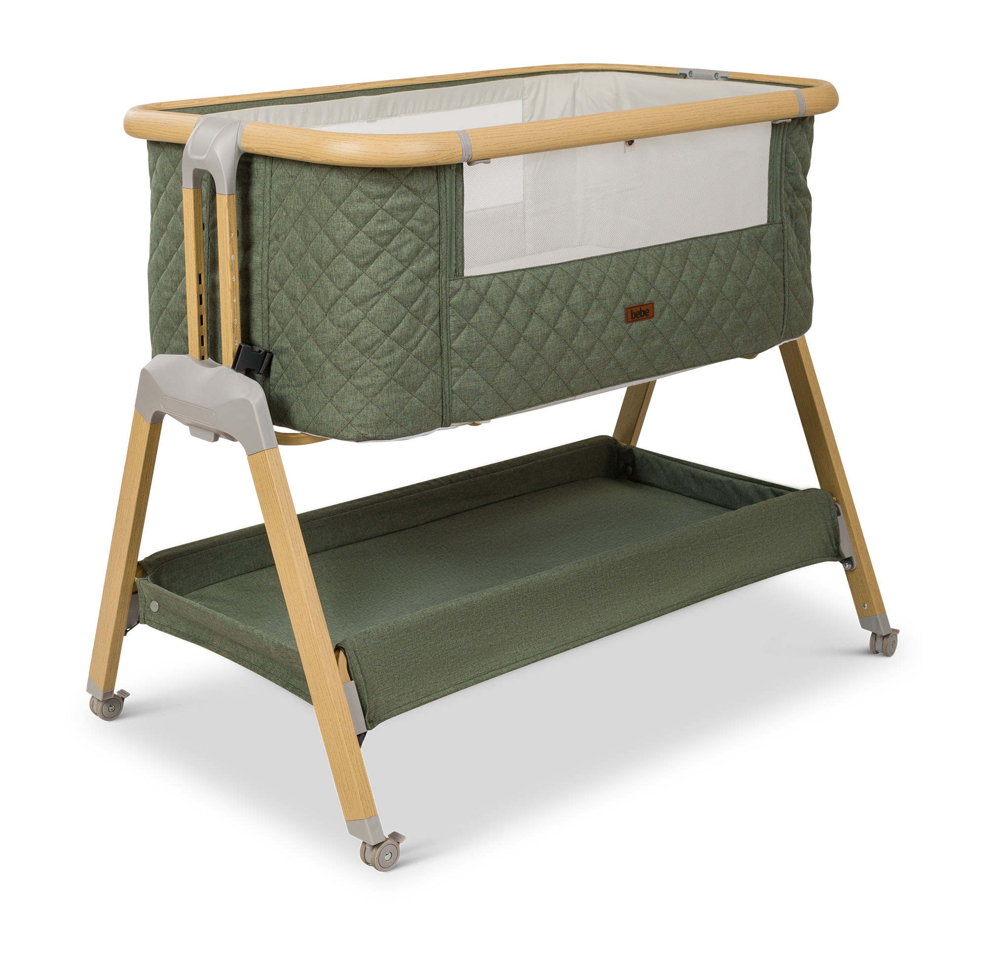 עריסה נצמדת BÉBÉ דגם לאקס צבע בז'