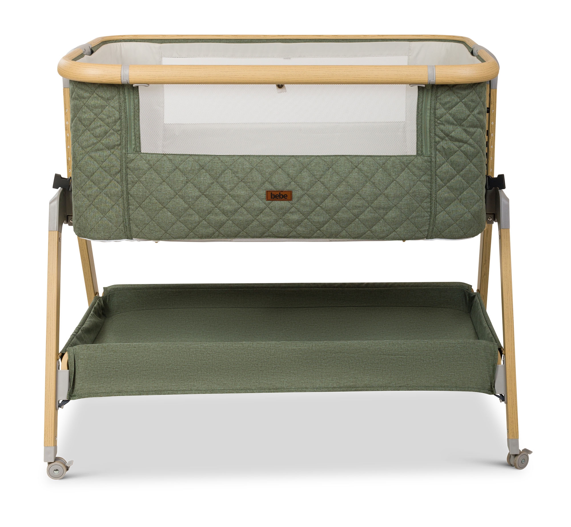 עריסה נצמדת BÉBÉ דגם לאקס צבע בז'