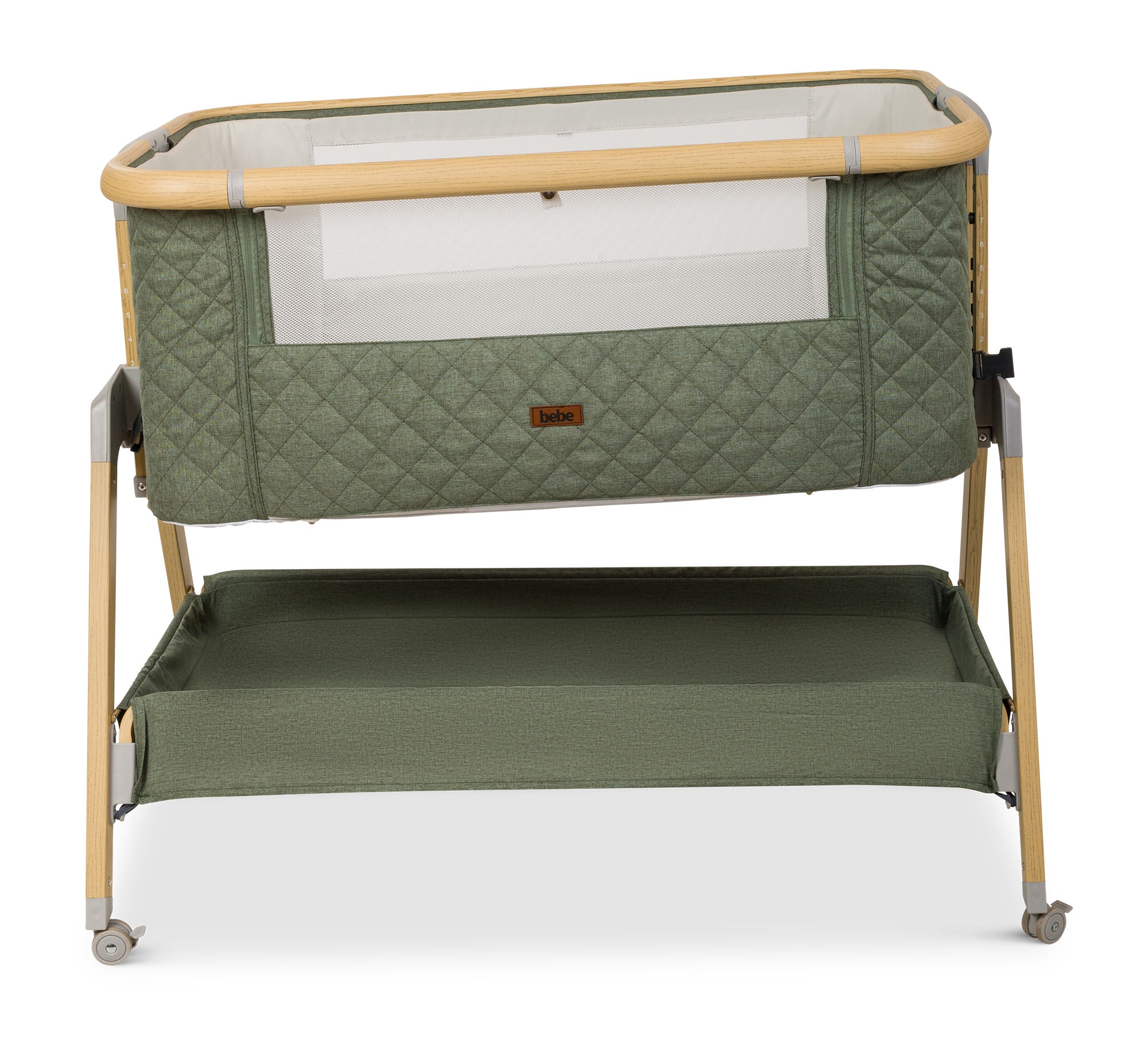 עריסה נצמדת BÉBÉ דגם לאקס צבע בז'