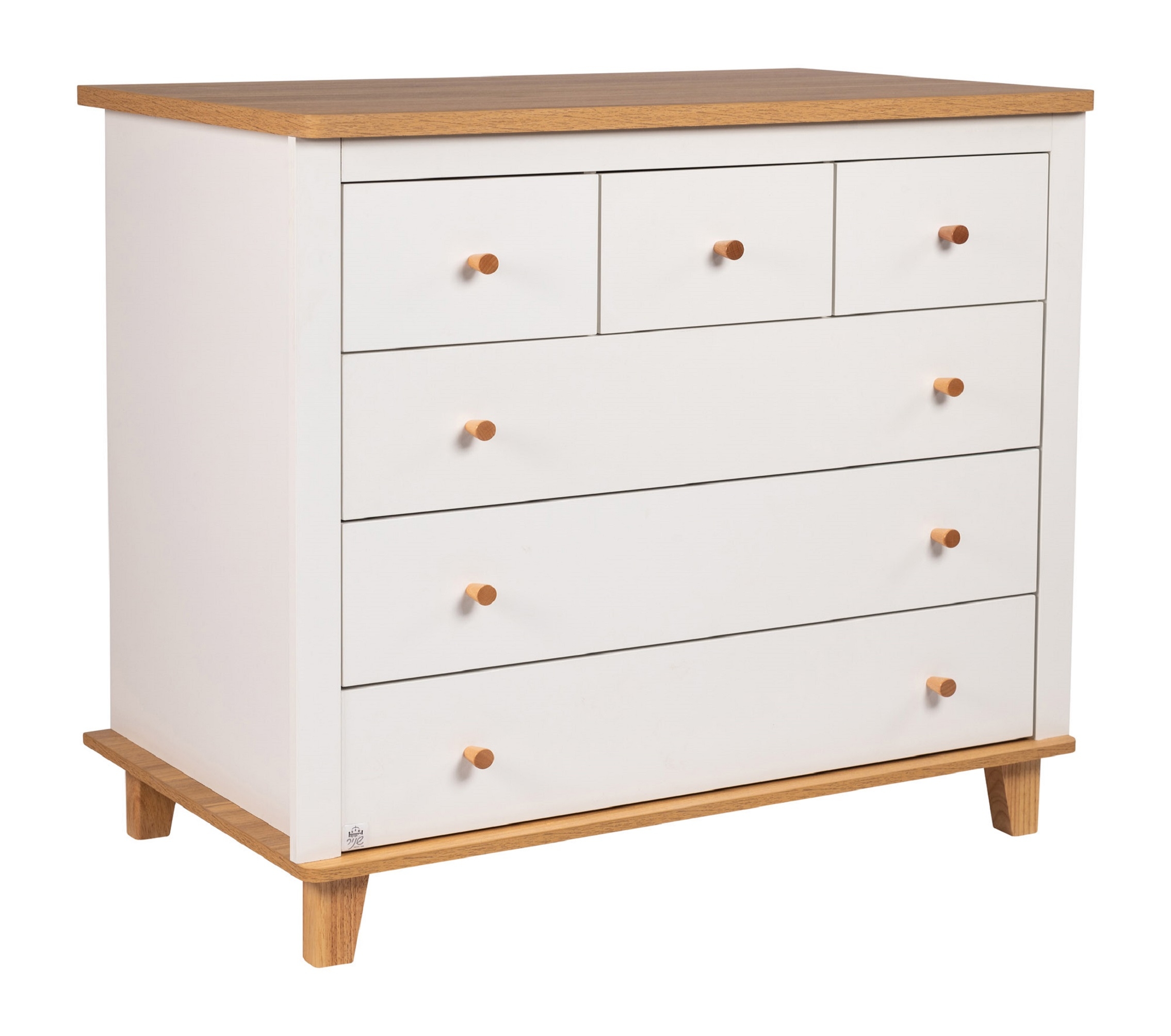 שידה גלעד - שחור טבעי- מסילות לאגר