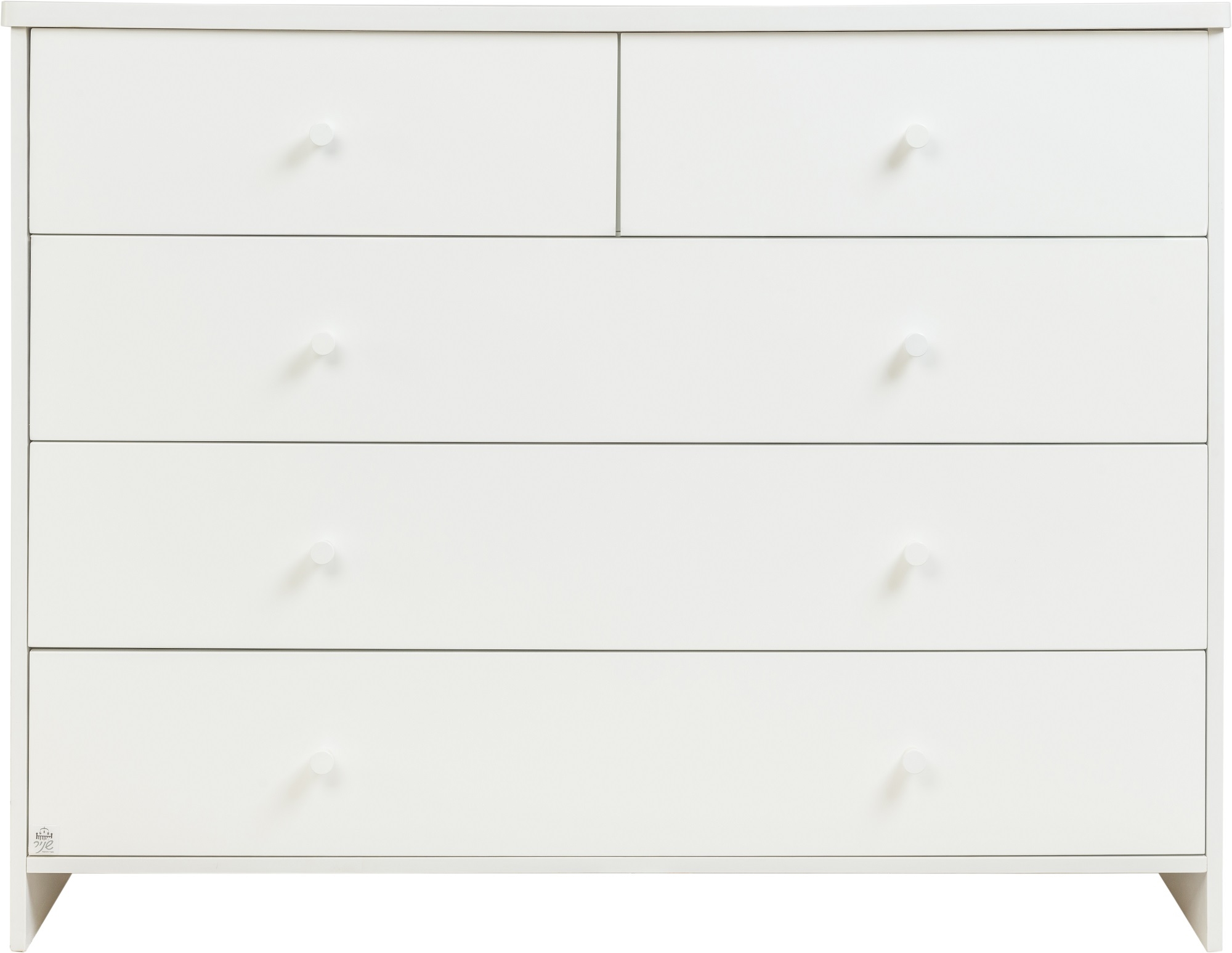 גיא רוחב 120 ס"מ מסילות גלגל לבן