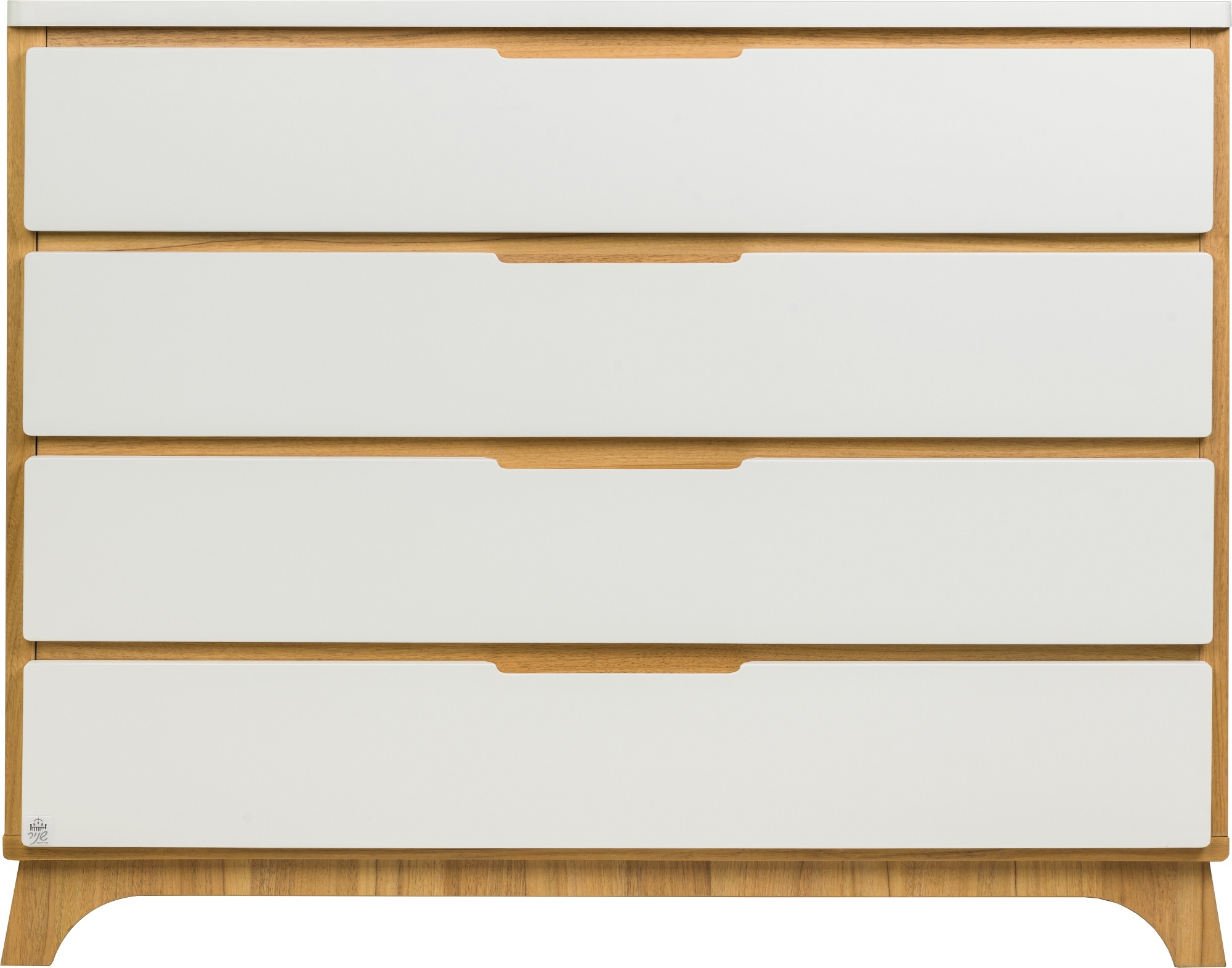 שידה אילן לבן אפור- מסילות לאגר