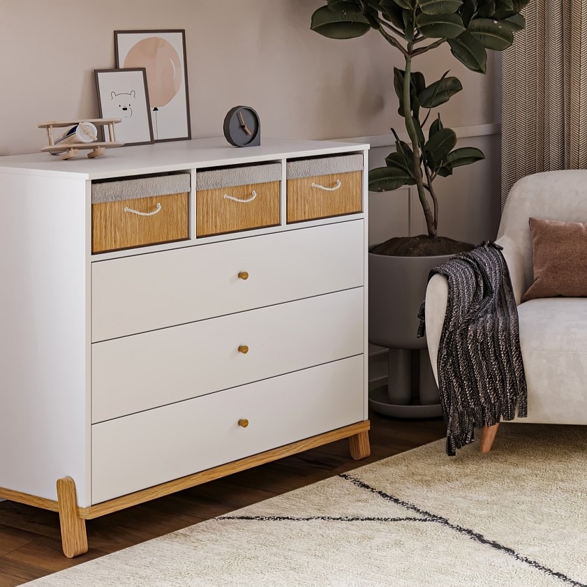 שידה פריז - מסילות טריקה שקטה