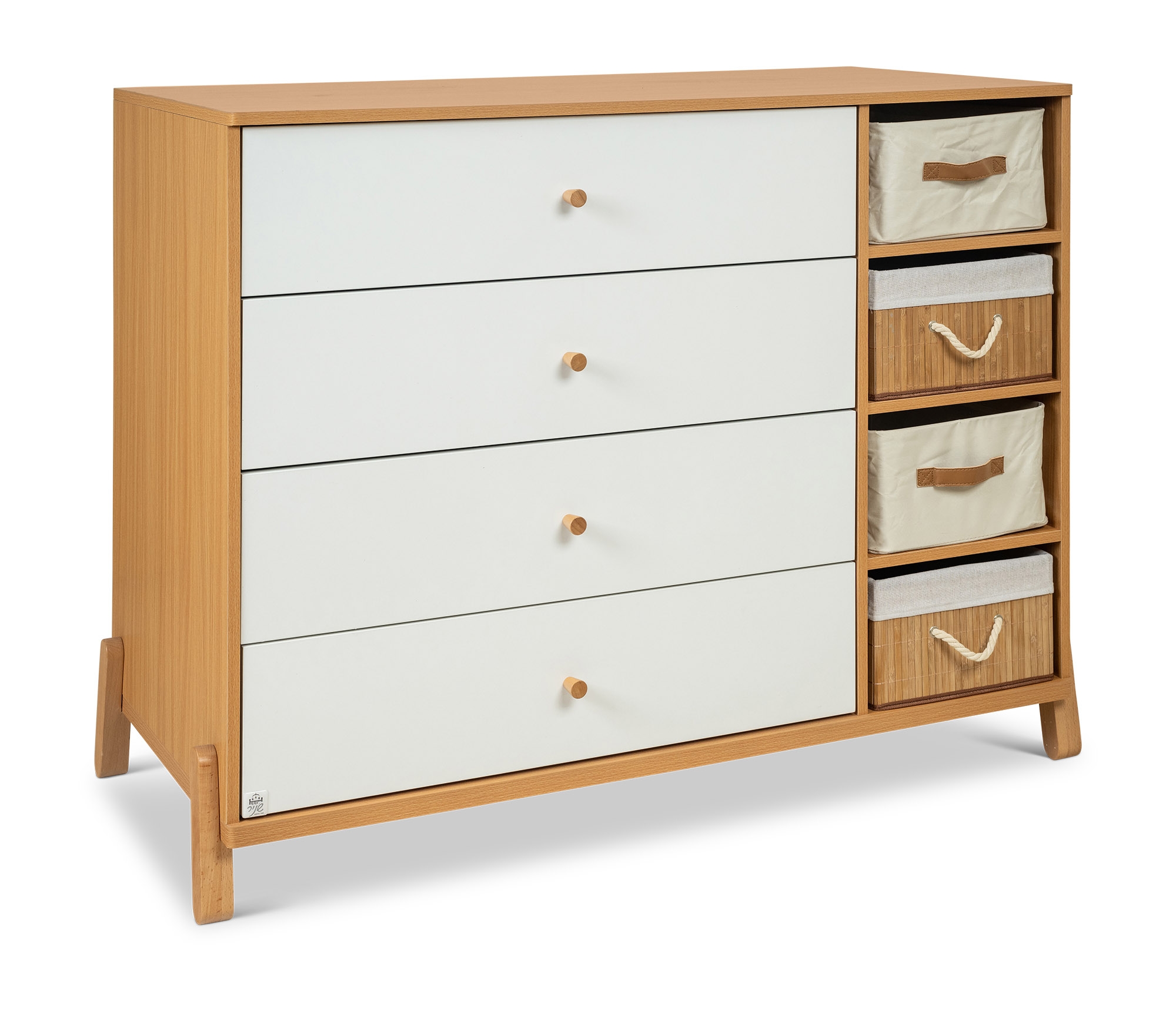 שידה אחסנה אורבינו- מסילות טריקה שקטה