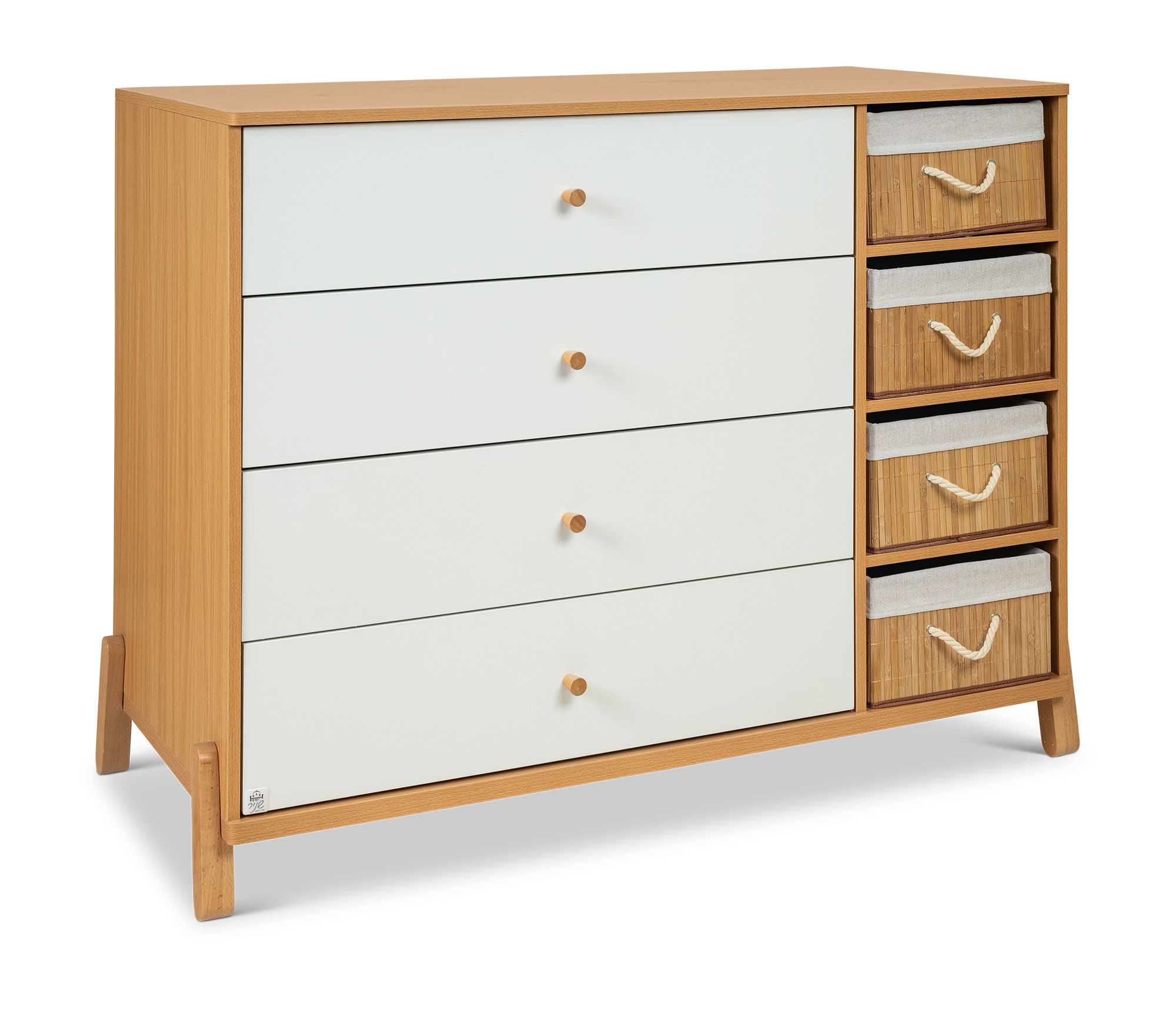 שידה אחסנה אורבינו- מסילות טריקה שקטה