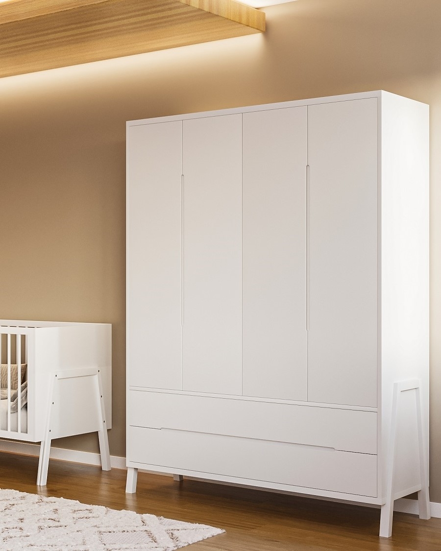 ארון לחדר שינה לתינוק ולילד כרמל לבן - NEW COLLCTION!! ארון לחדר שינה לתינוק ולילד כרמל לבן - NEW COLLCTION!!