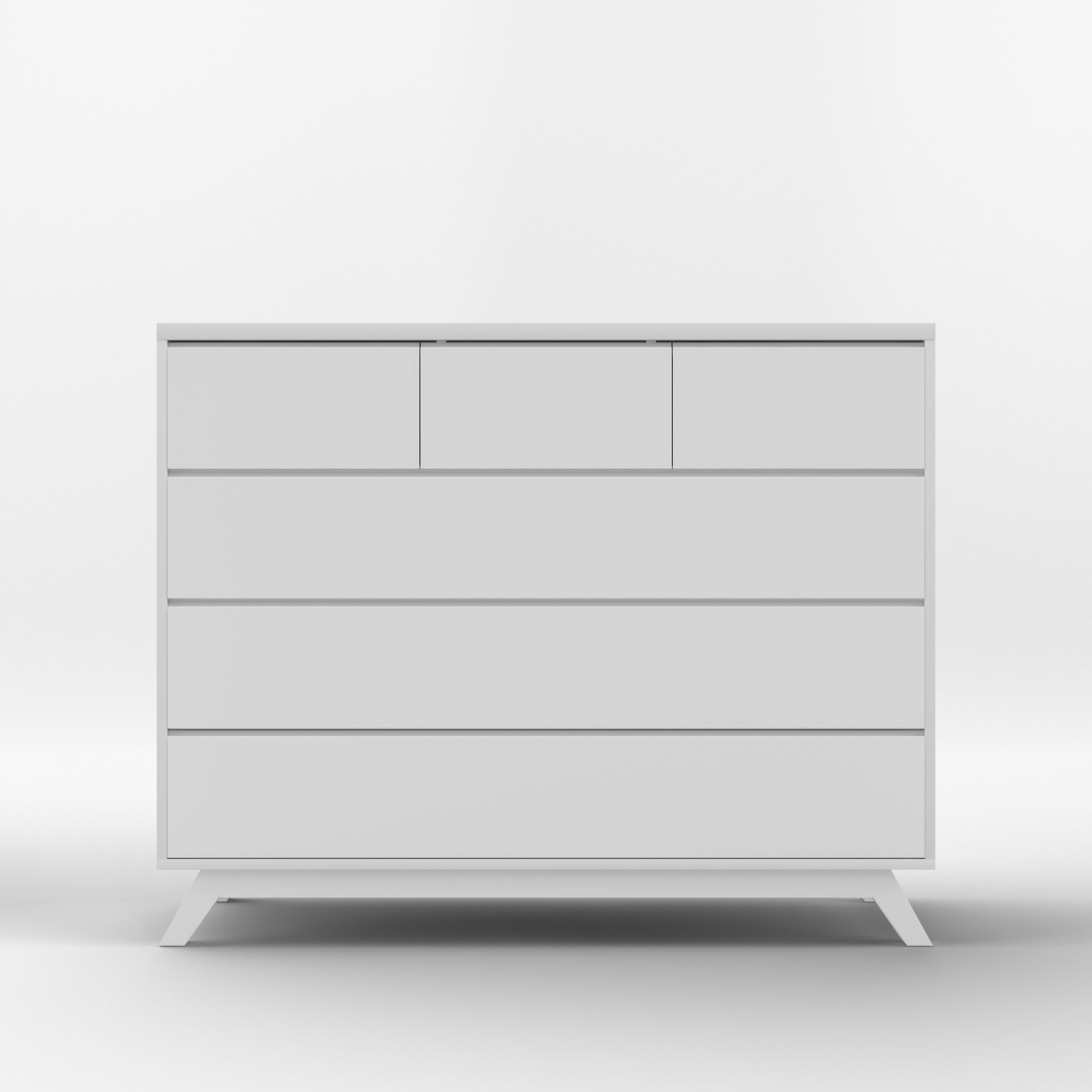Hong Kong chest of drawers - soft-close runners שידה הונגקונג- מסילות טריקה שקטה