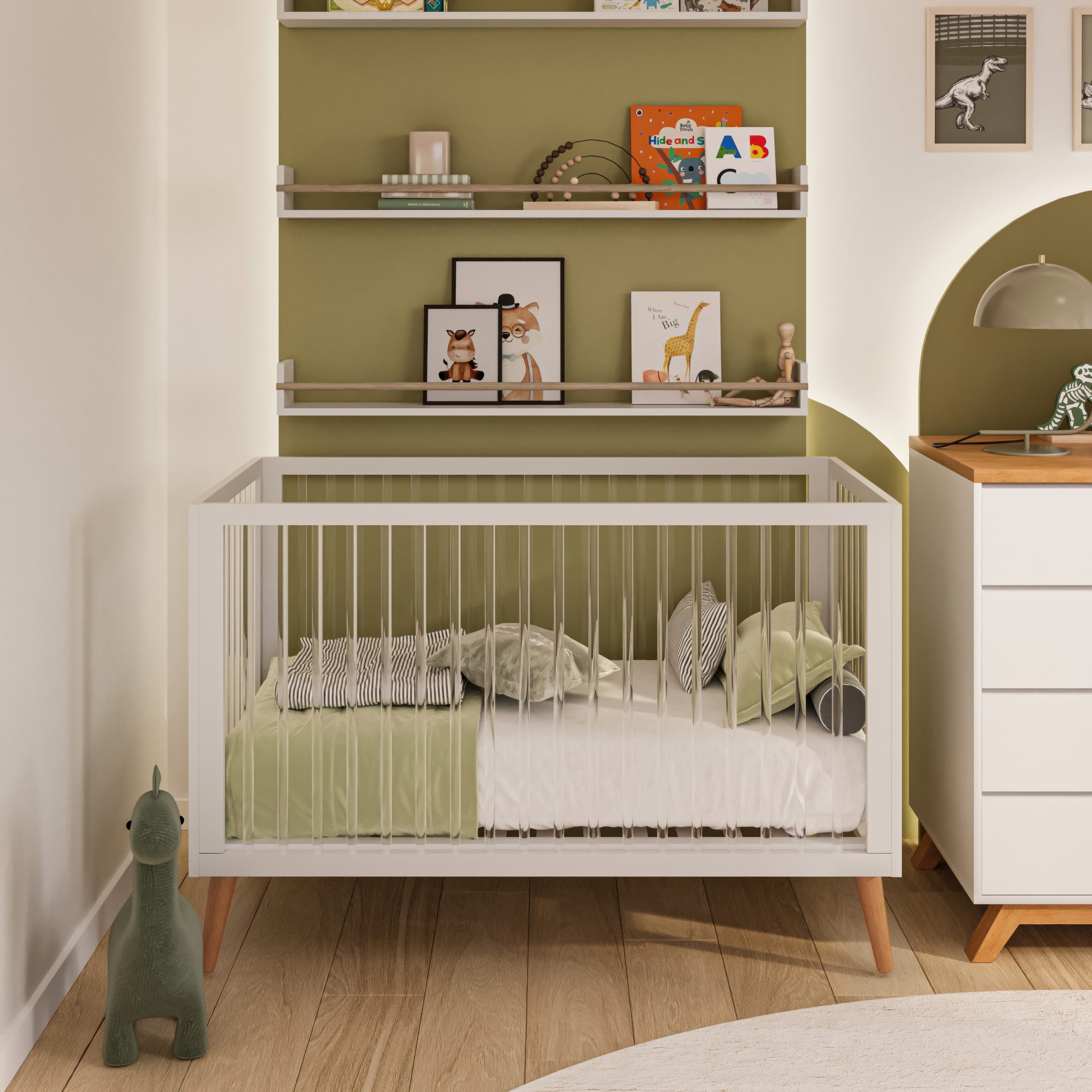 חדר שינה לתינוק בייג'ין- טריקה שקטה