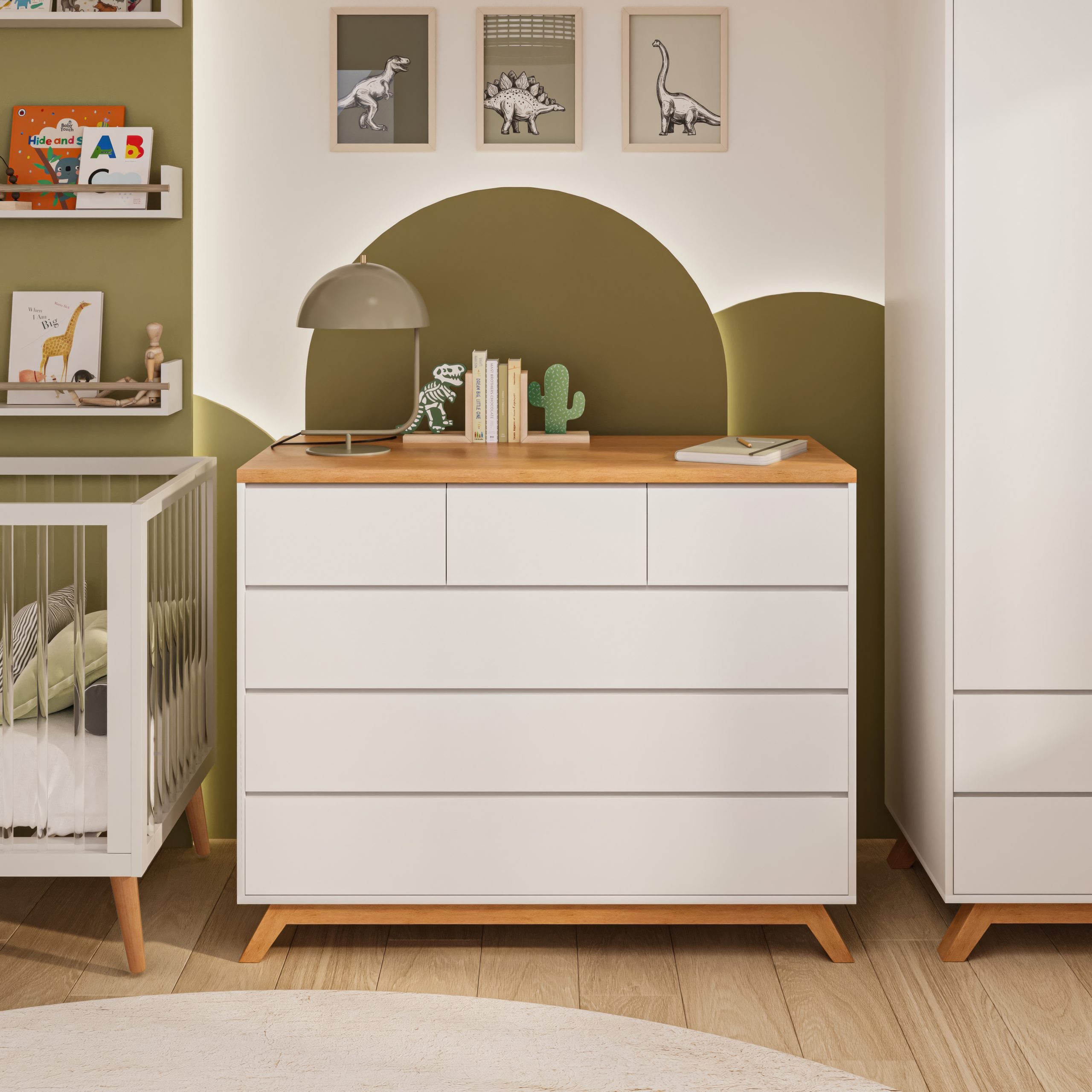 חדר שינה לתינוק בייג'ין- טריקה שקטה