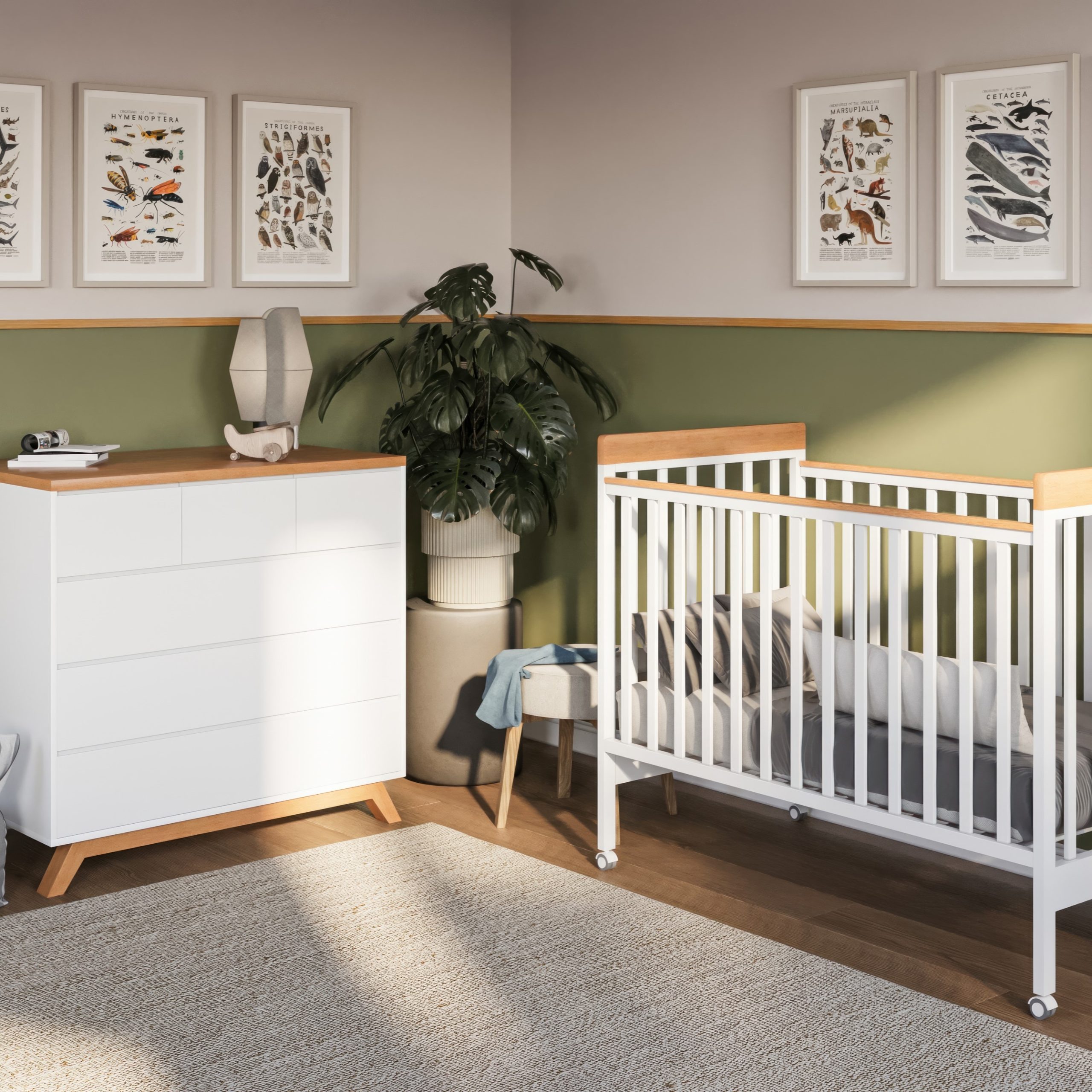 חדר שינה לתינוק דונגוואן- טריקה שקטה