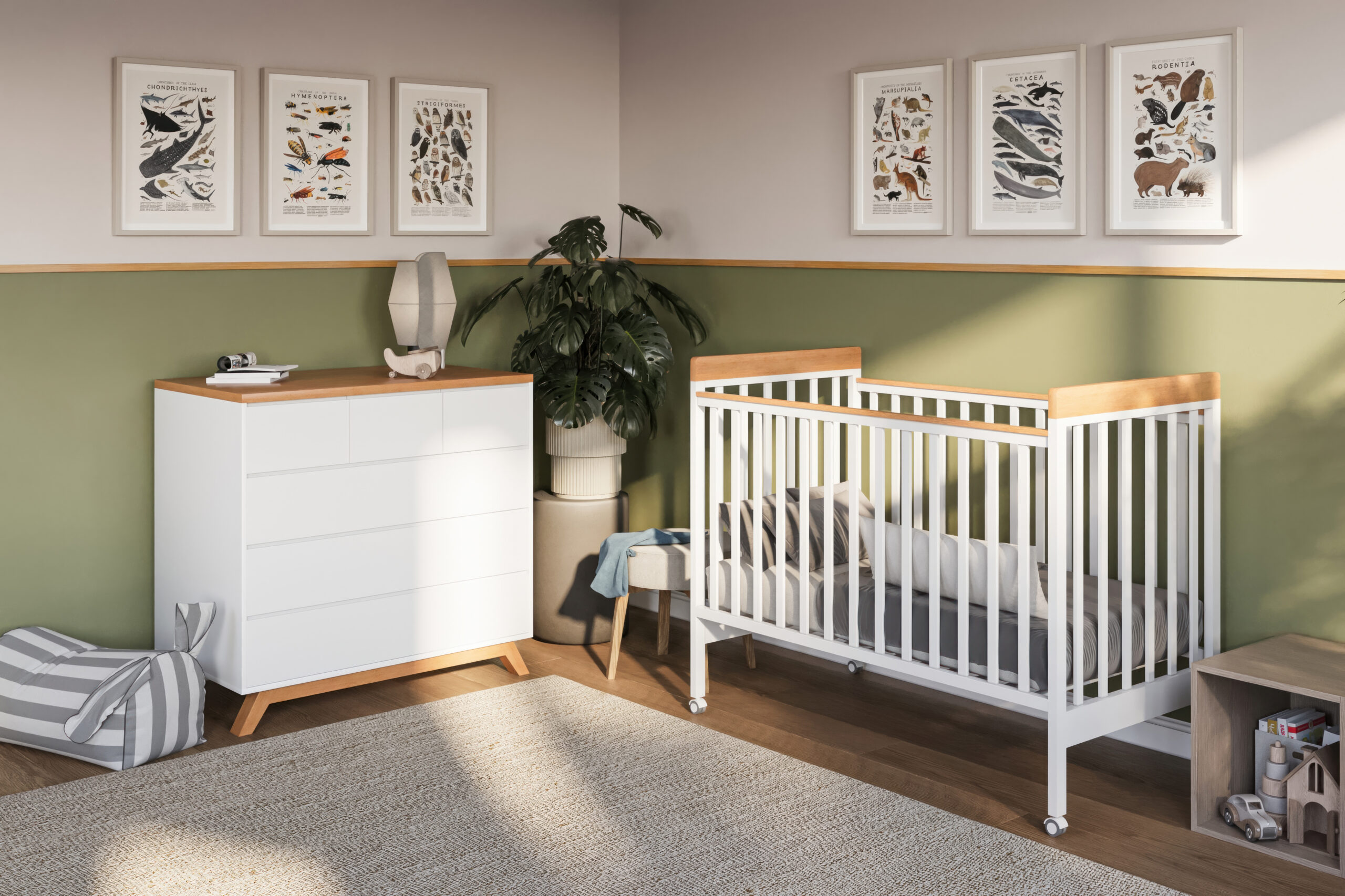 חדר שינה לתינוק דונגוואן- טריקה שקטה