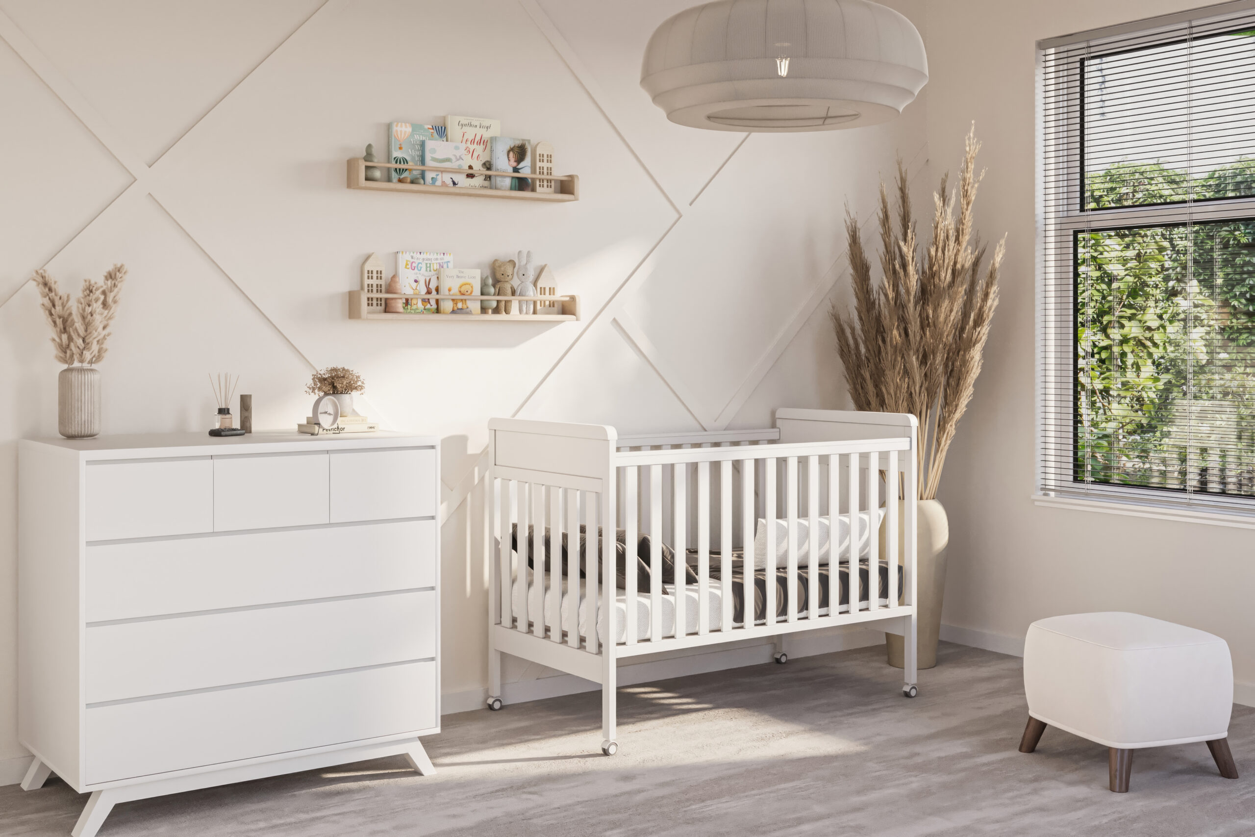 חדר שינה לתינוק דונגוואן- טריקה שקטה