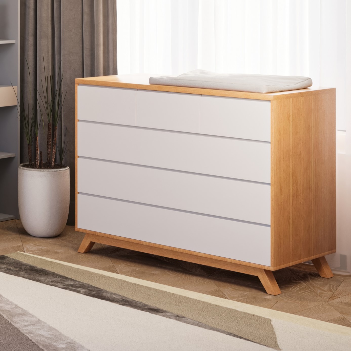 חדר שינה לתינוק בייג'ין- טריקה שקטה