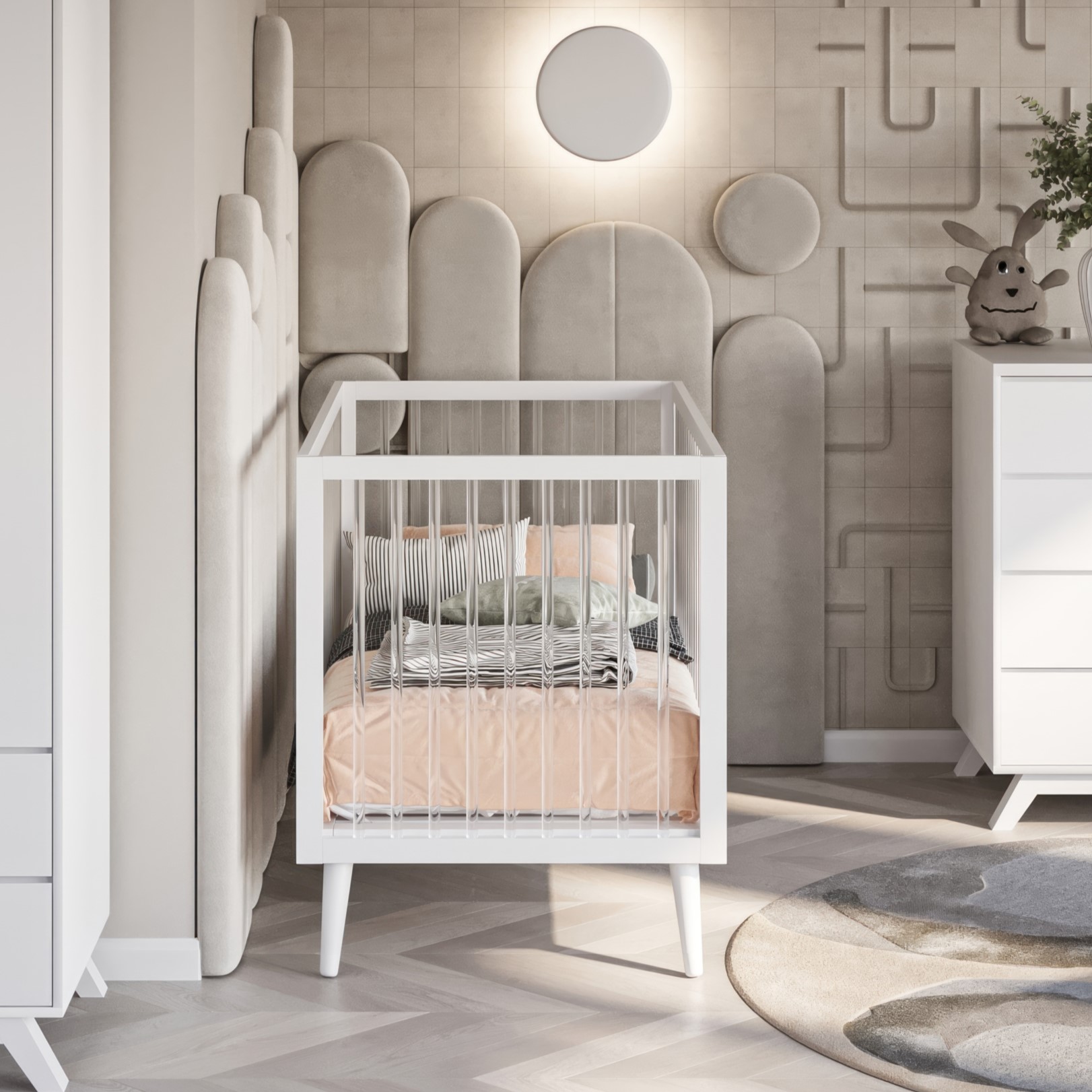 חדר שינה לתינוק בייג'ין- טריקה שקטה