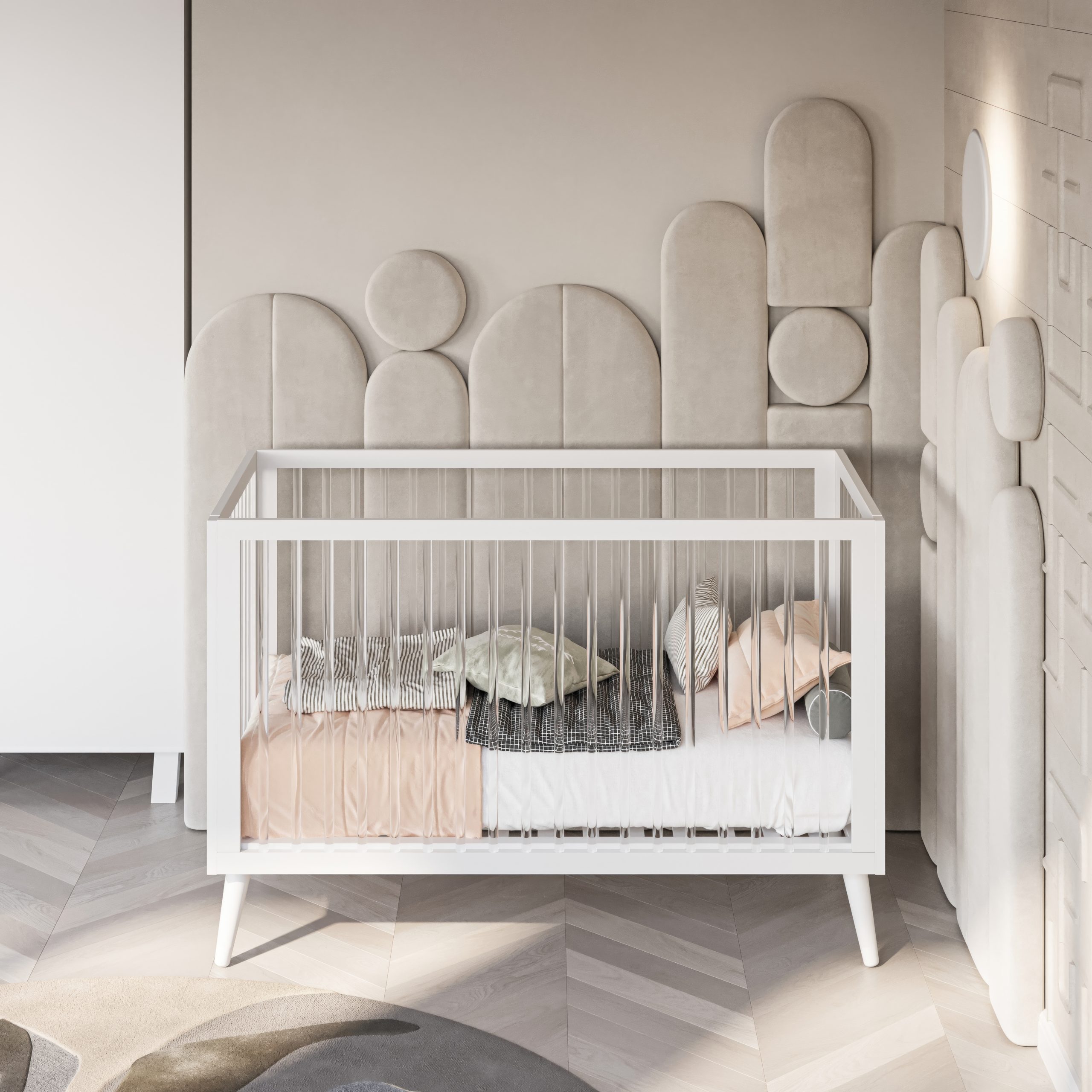 חדר שינה לתינוק בייג'ין- טריקה שקטה