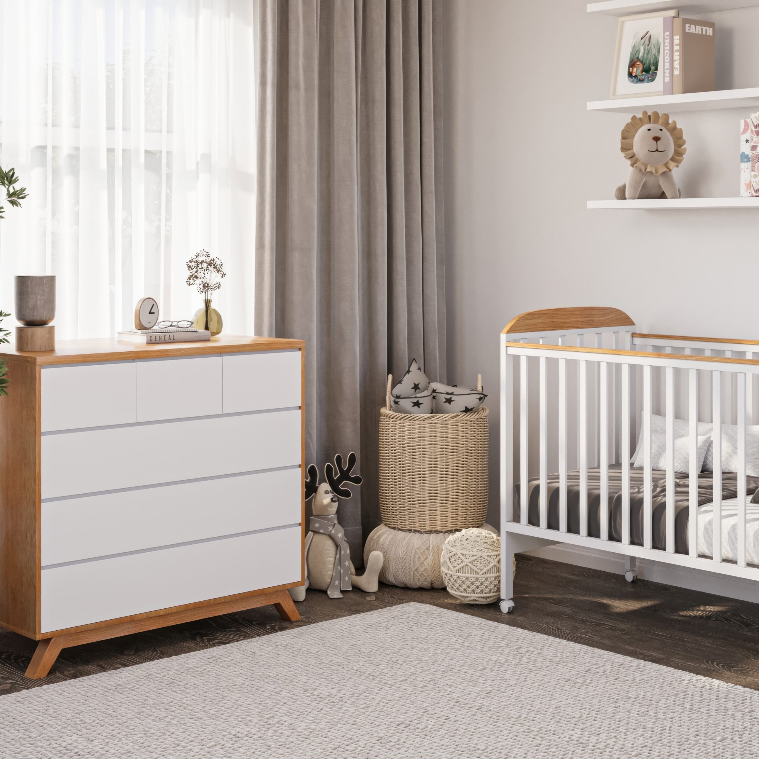 חדר שינה לתינוק דונגוואן- טריקה שקטה