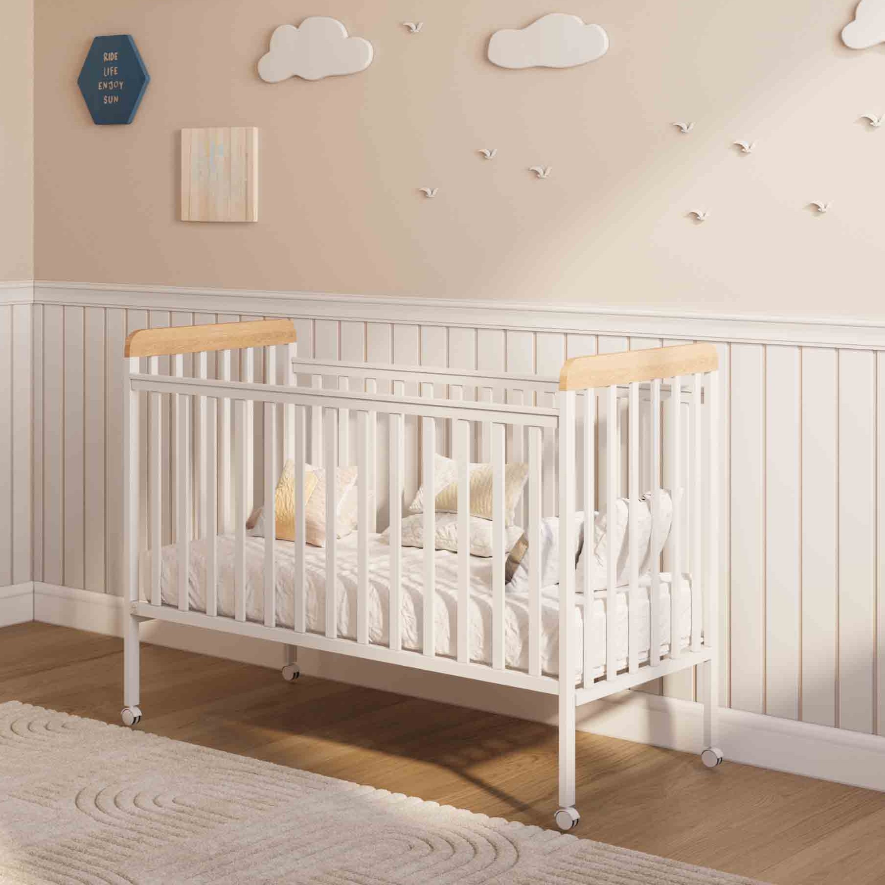 חדר לתינוק ניו ג'רזי לבן טבעי