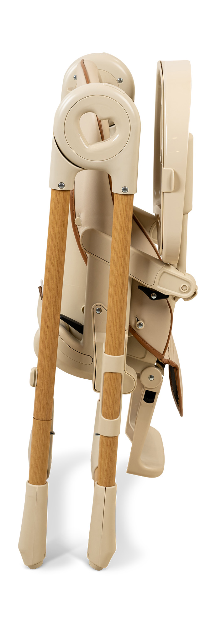 כסא אוכל לתינוק ולילד BÉBÉ דגם woody בז' עץ