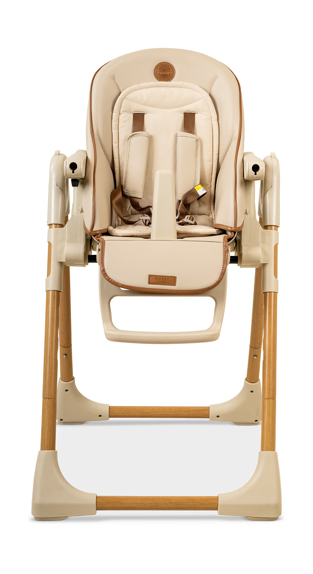 כסא אוכל לתינוק ולילד BÉBÉ דגם woody בז' עץ