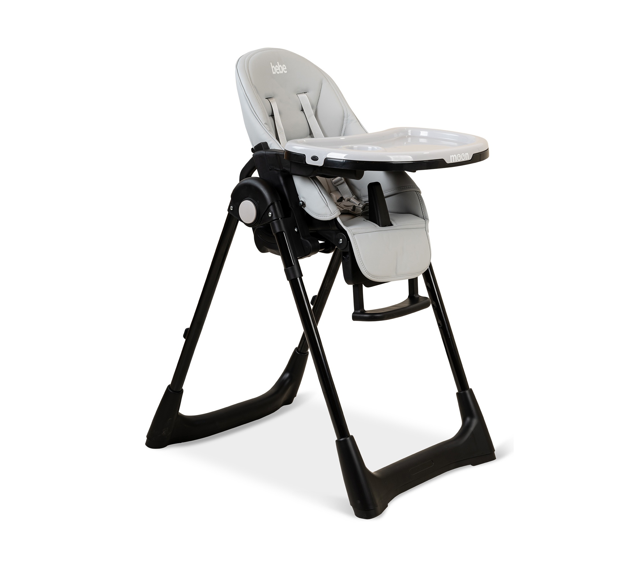 כסא אוכל לתינוק ולילד  BÉBÉ דגם moon אפור