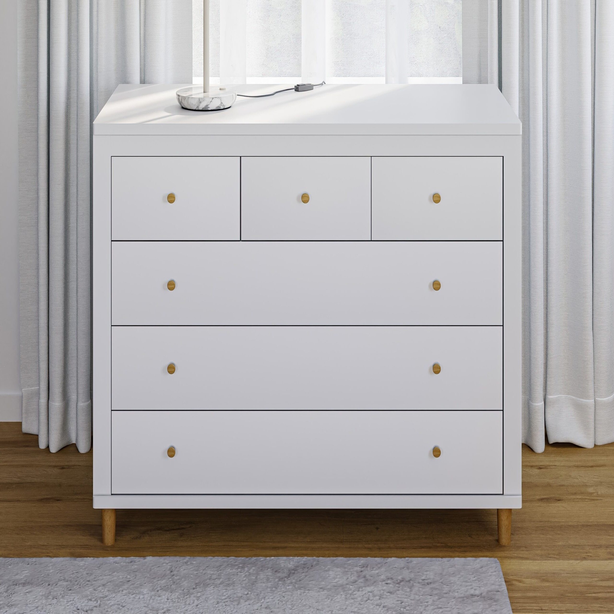 שידה טורונטו- מסילות טריקה שקטה