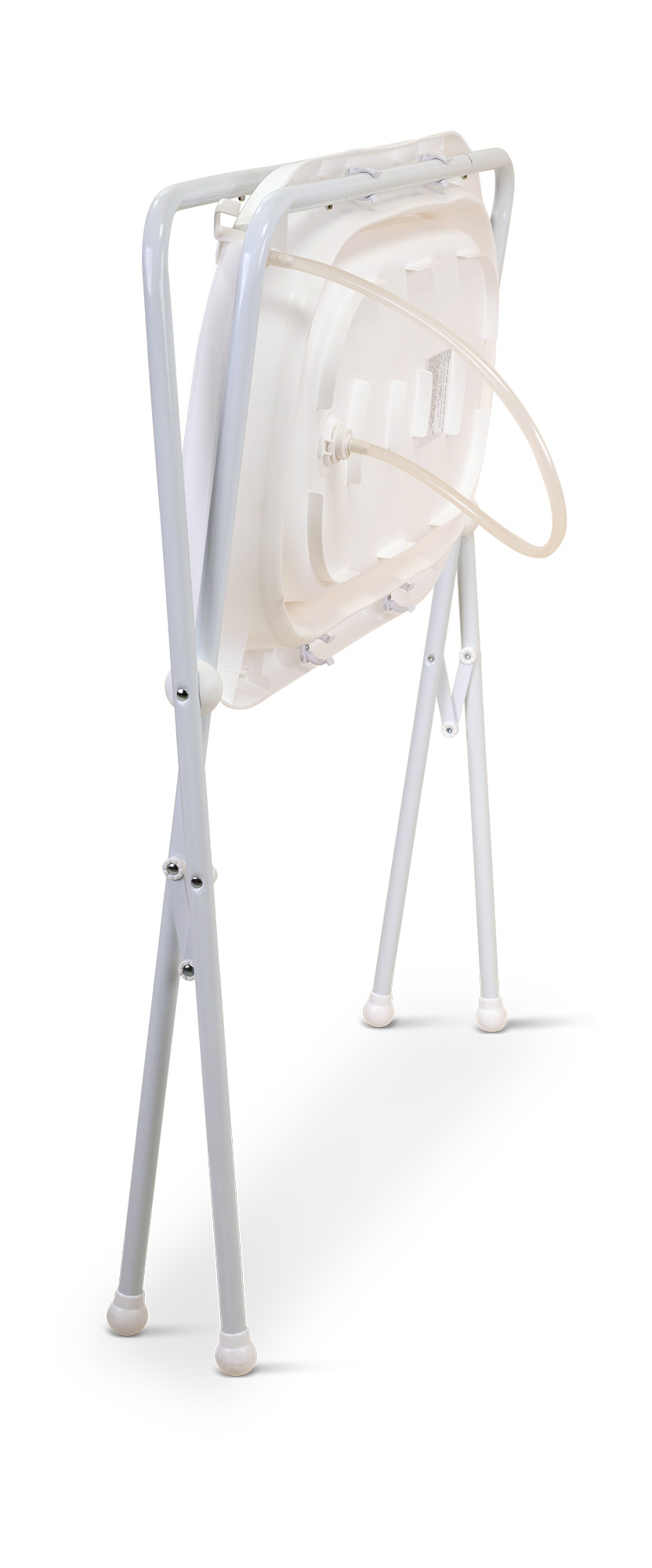 אמבטיה סיליקון מתקפלת כולל מעמד צינורית ומושב אמבטיה דפני מתקפל צבע מוקה-צפי חזרה למלאי סוף פברואר