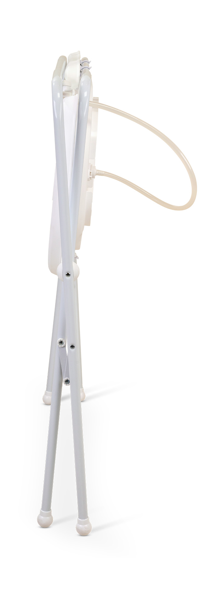 אמבטיה סיליקון מתקפלת כולל מעמד צינורית ומושב אמבטיה דפני מתקפל צבע מוקה-צפי חזרה למלאי סוף פברואר