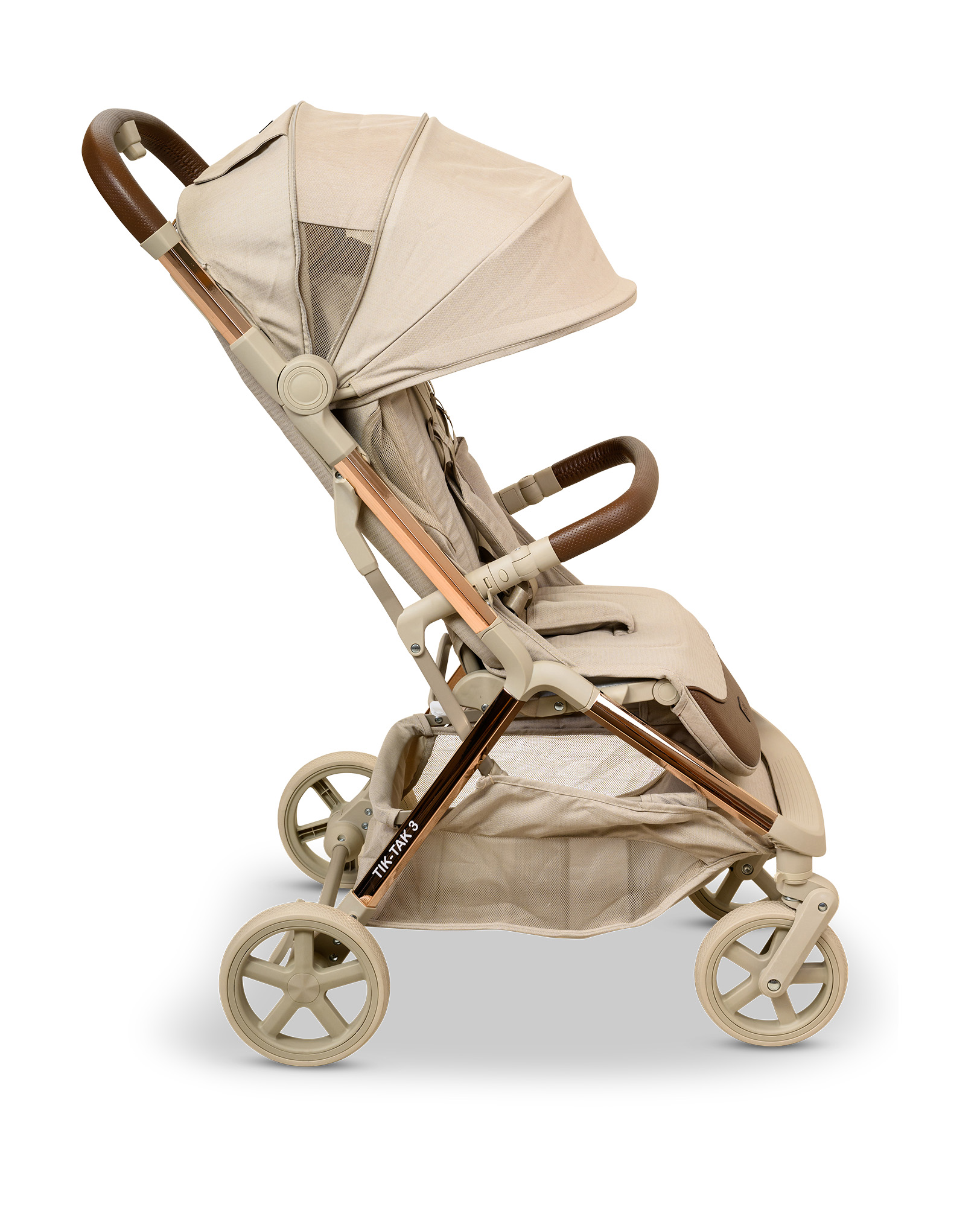 טיולון לתינוק ולילד TIK-TAK 3 בז רוזגולד טיולון לתינוק ולילד TIK-TAK 3 בז רוזגולד