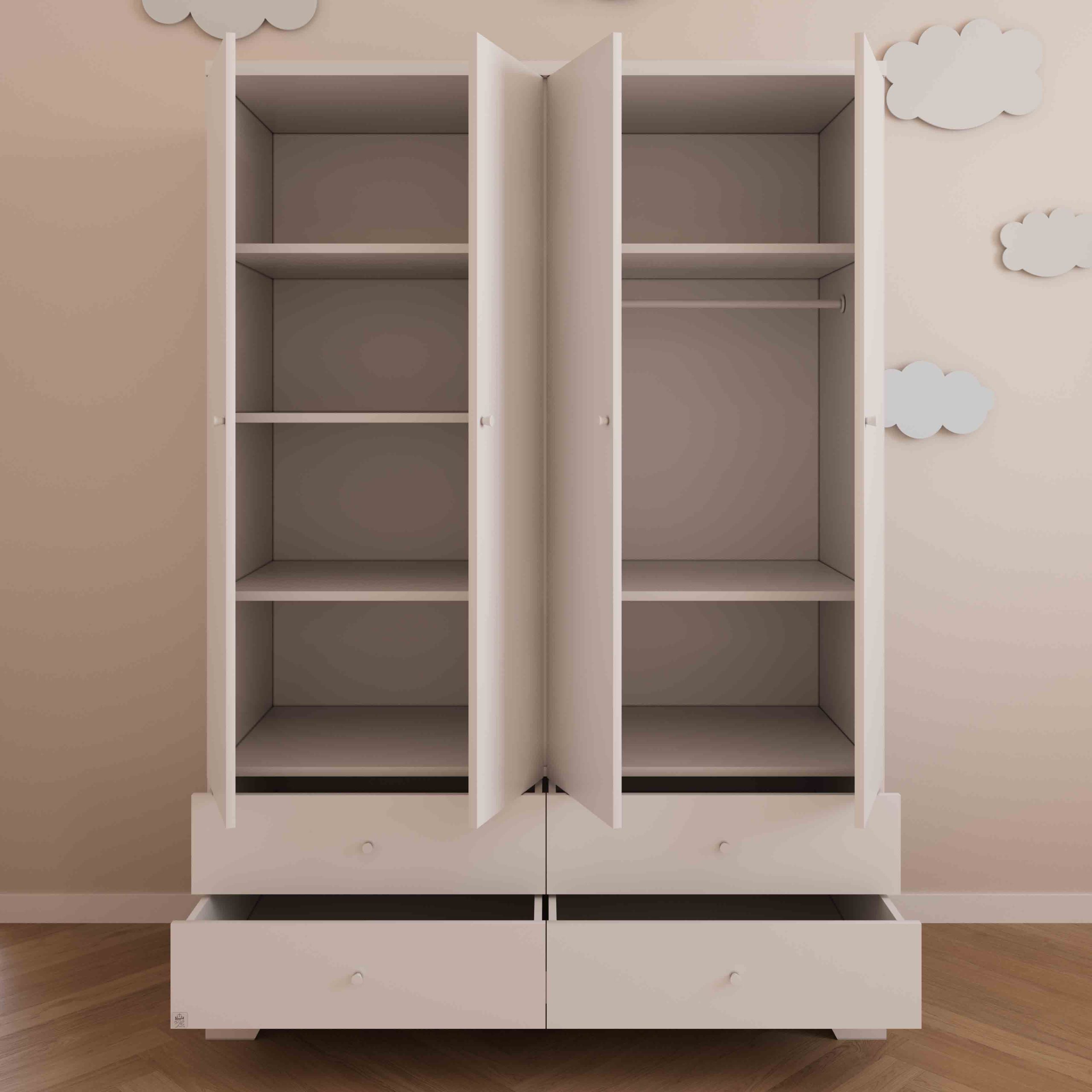 ארון לחדר שינה לתינוק ולילד כרמל לבן - NEW COLLCTION!! ארון לחדר שינה לתינוק ולילד כרמל לבן - NEW COLLCTION!!