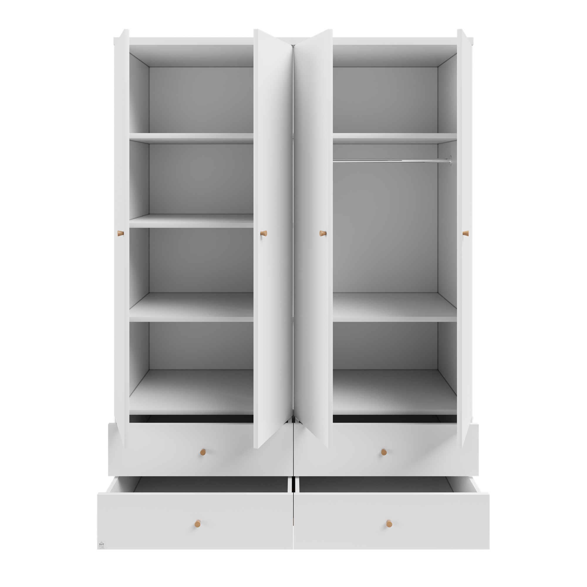 ארון דגם ניו ג'רזי מגדיר מחדש את חוויית האחסון בחדרי תינוקות, עם עיצוב קלאסי, חלוקה גמישה וחוויית שימוש נוחה.