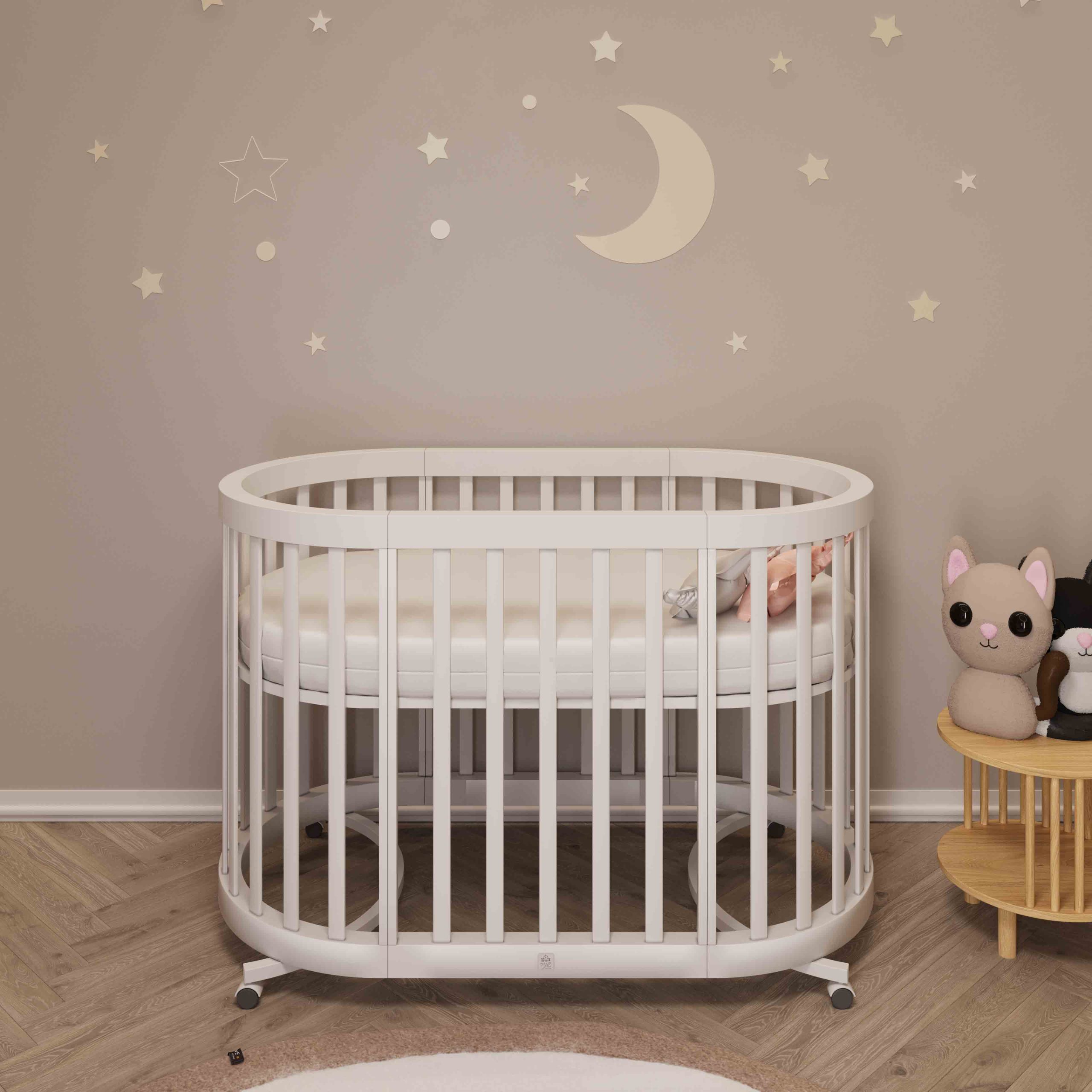 STUDIO BOUTIQUE COLLECTION- מיטת תינוק פרינסס לבן