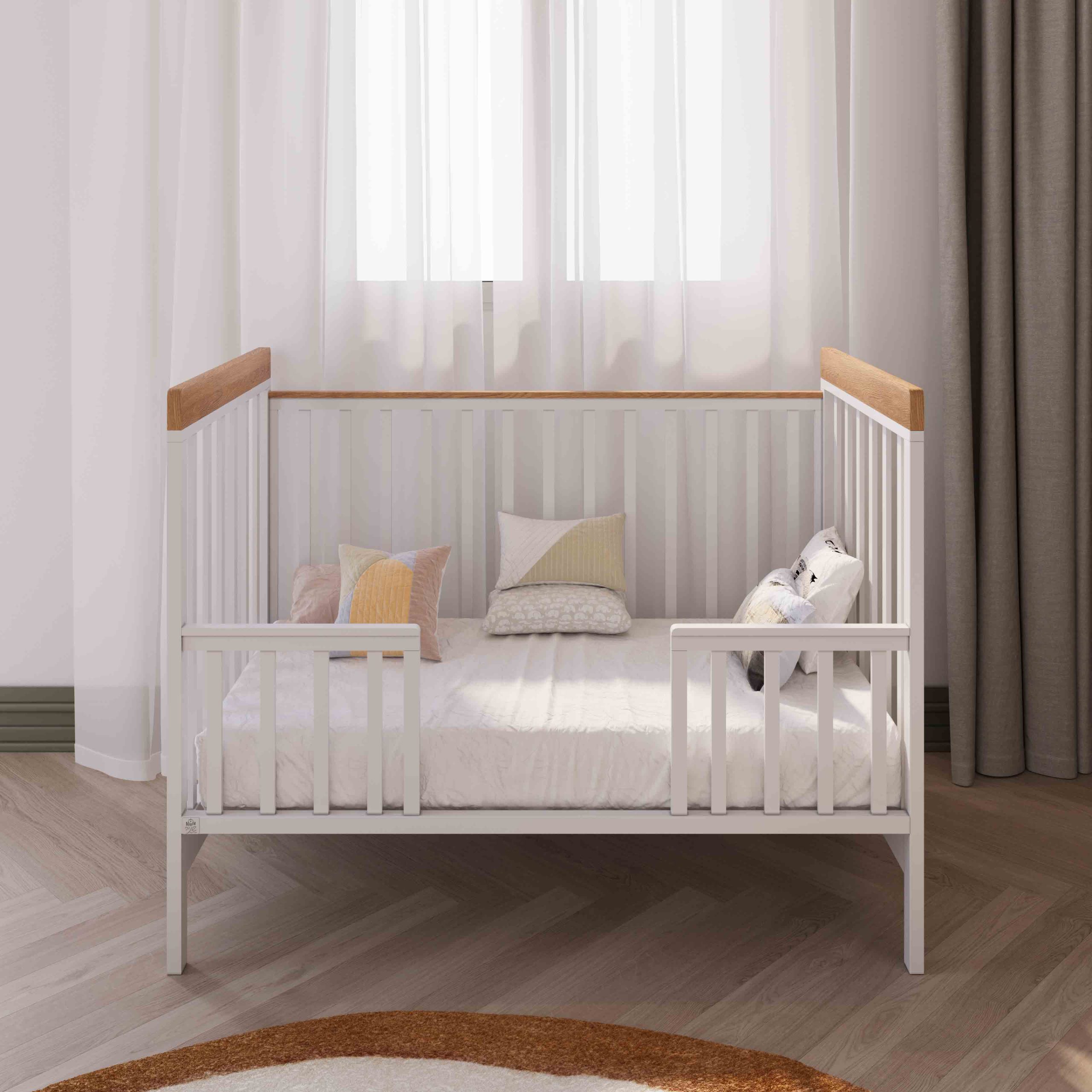 חדר שינה לתינוק טד-מרסי לבן טבעי - טריקה שקטה