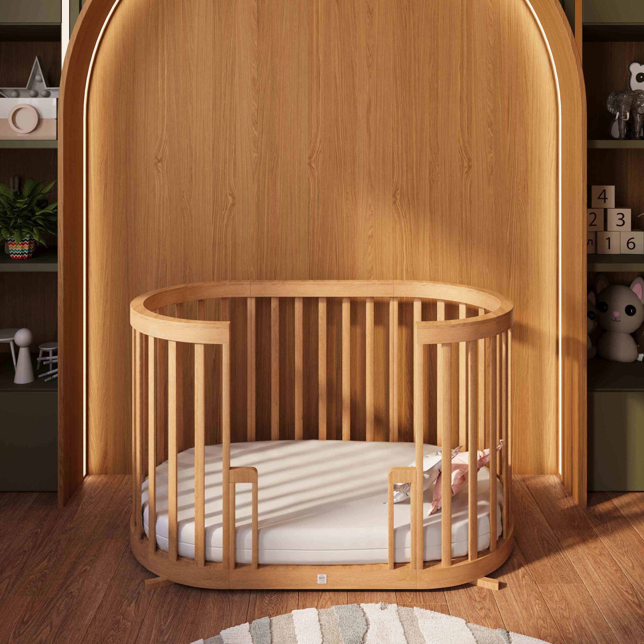 STUDIO BOUTIQUE COLLECTION- מיטת תינוק פרינסס לבן