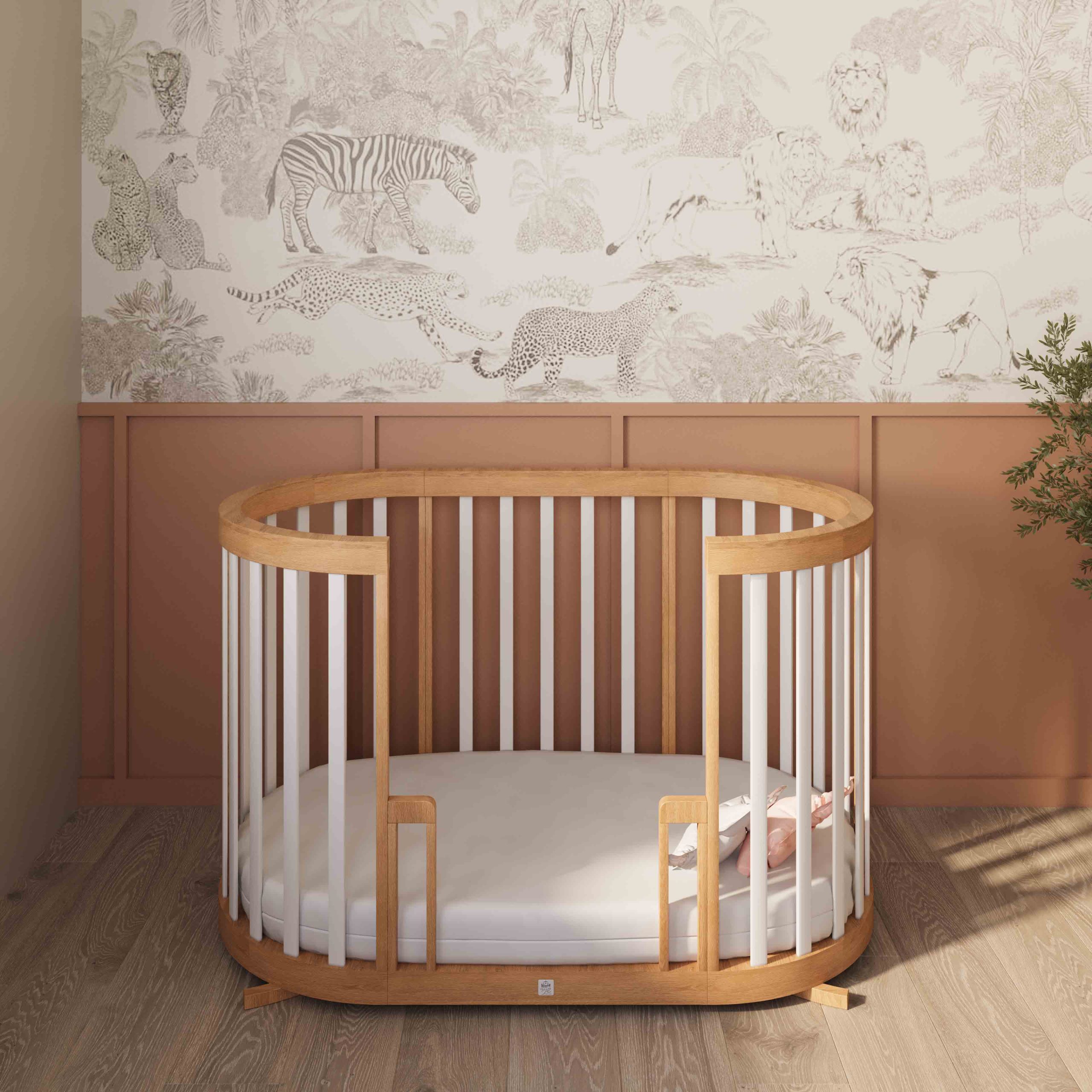 Baby room and natural white hurricane transition חדר לתינוק ומעבר הורקאן טבעי לבן