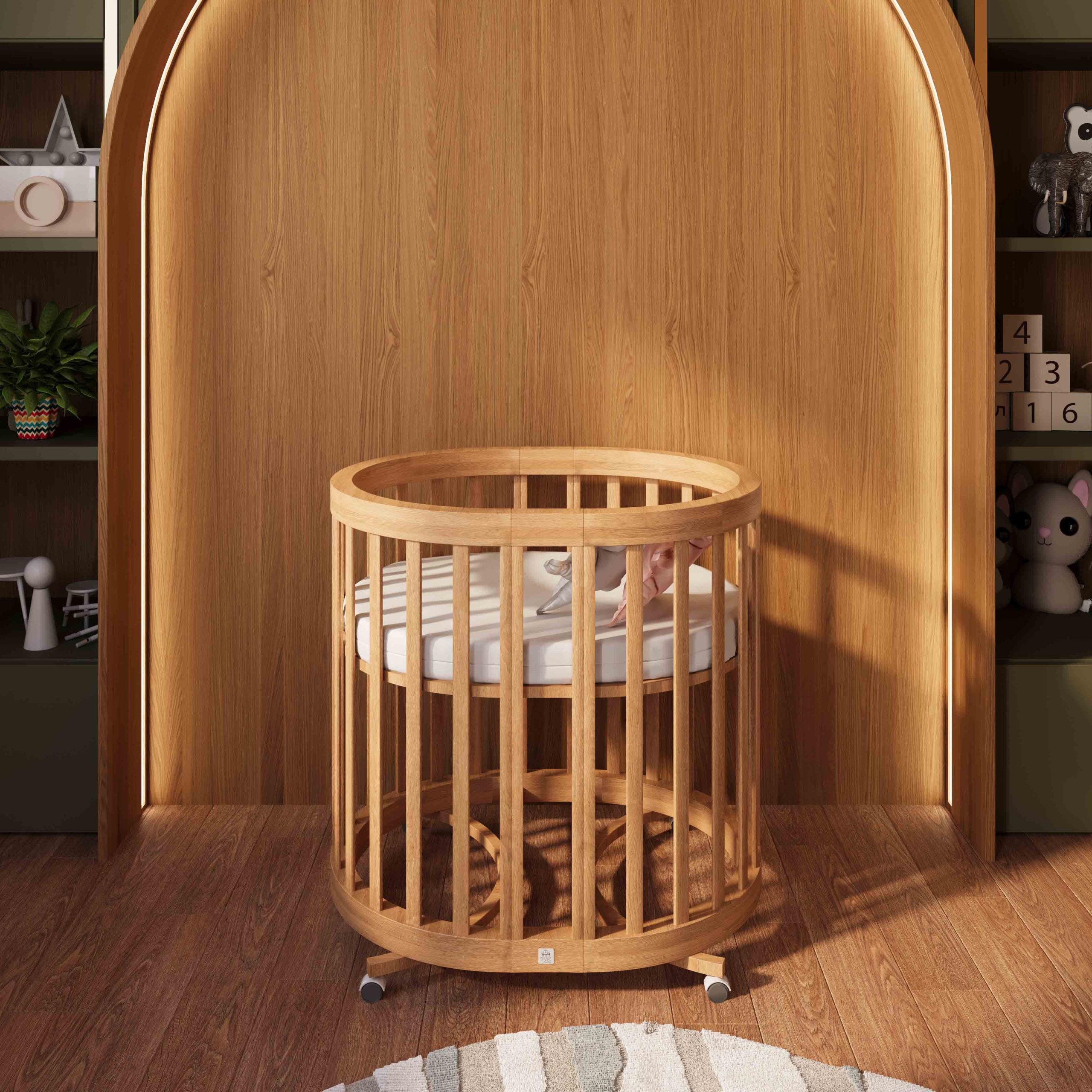 STUDIO BOUTIQUE COLLECTION- מיטת תינוק פרינסס לבן